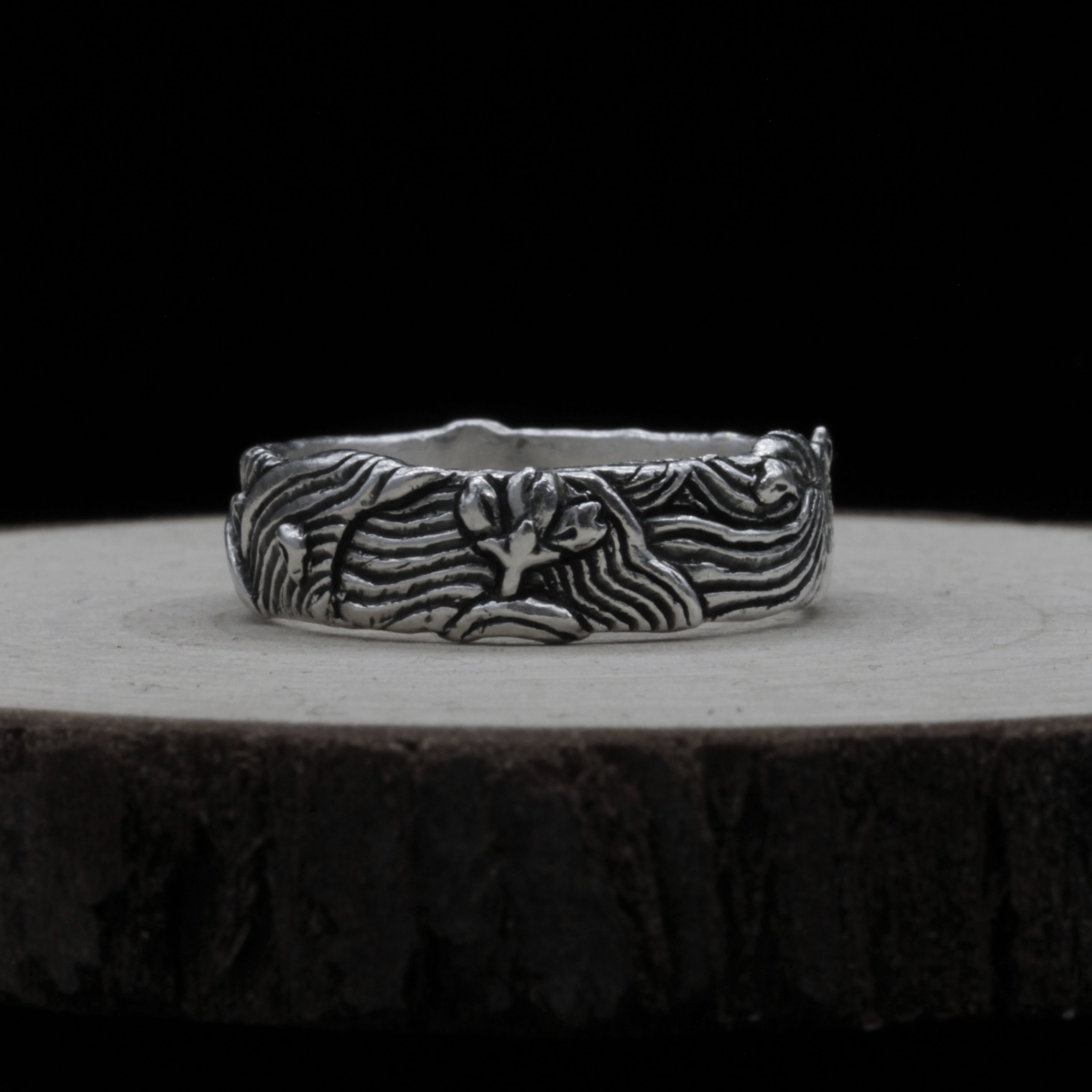 Sakura Blossom Ring – Petals in the Wind Handmade in Sterling Silver 925