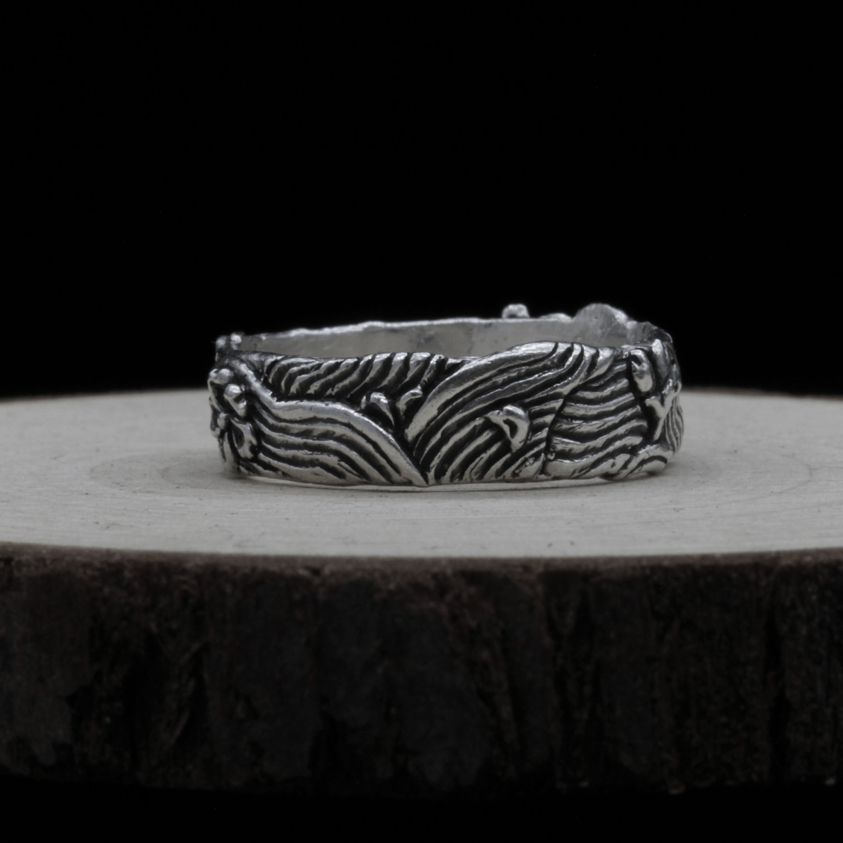 Sakura Blossom Ring – Petals in the Wind Handmade in Sterling Silver 925