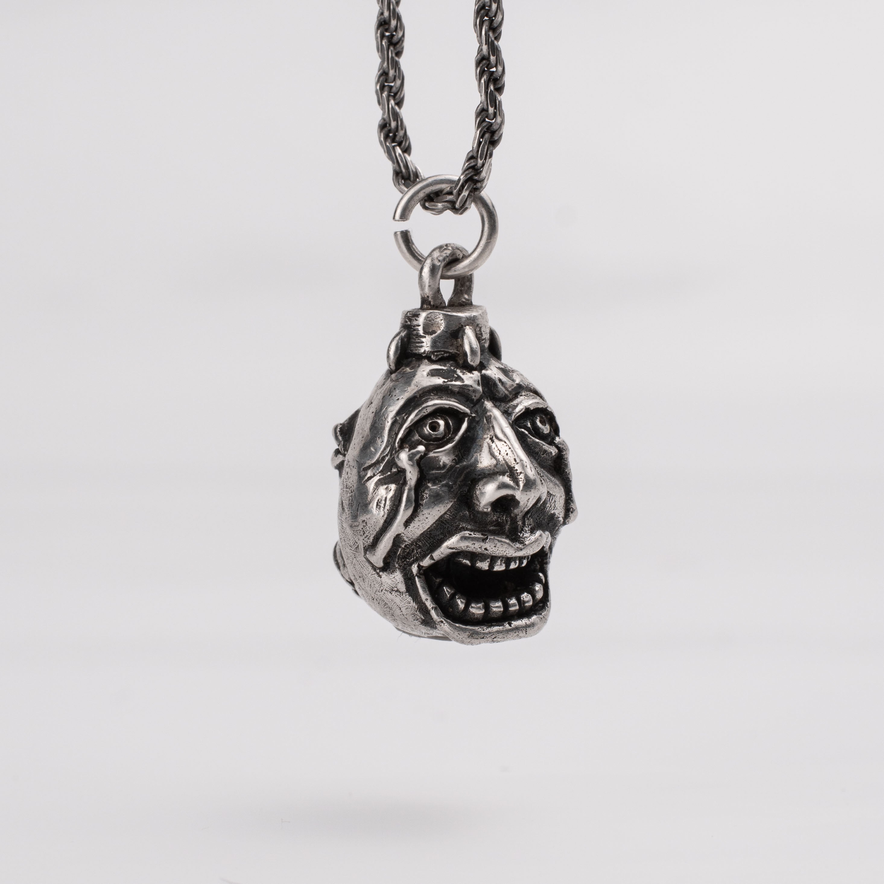 Berserk Behelit Pendant – King's Egg Handcrafted in Sterling Silver 925
