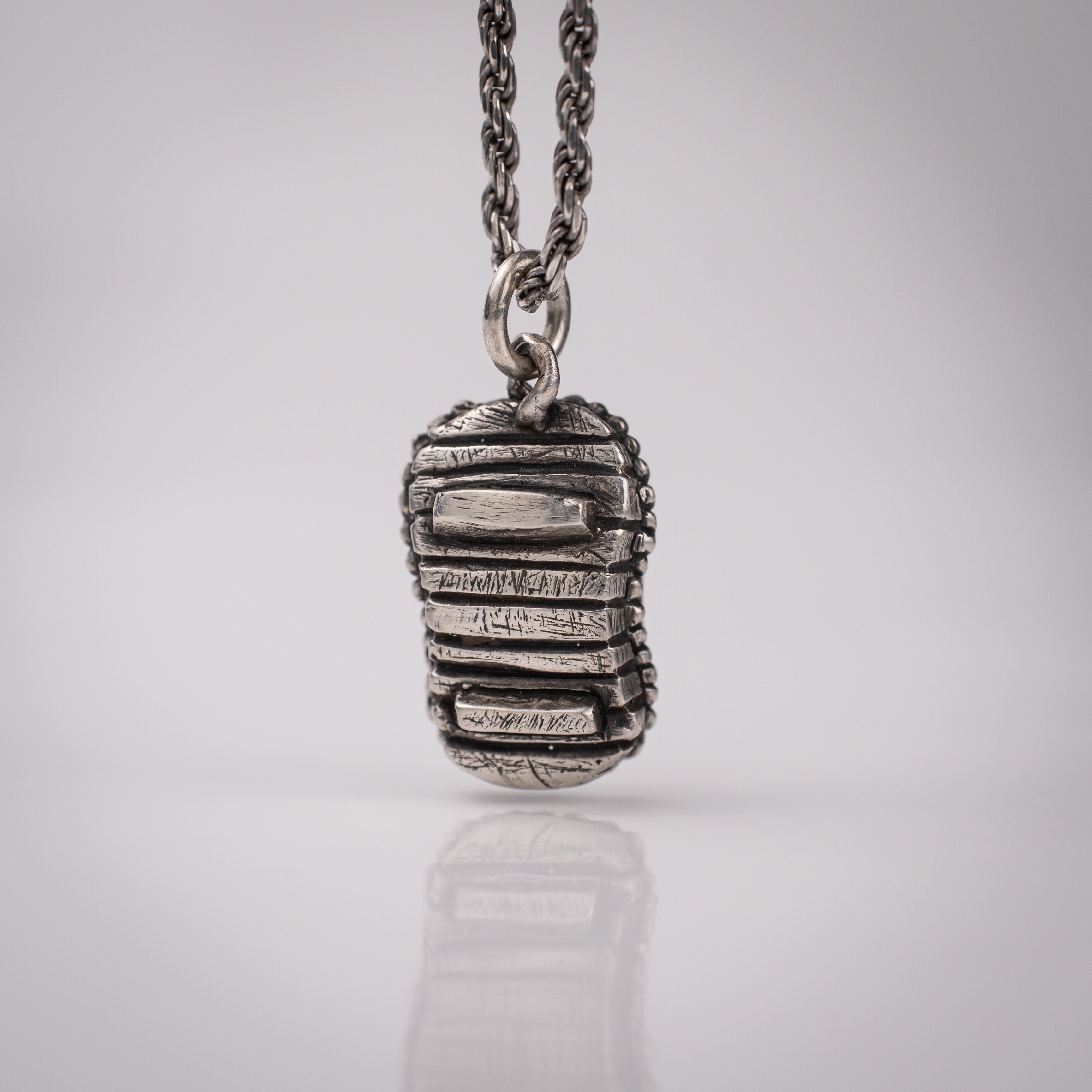 Tsukumogami Geta Pendant – Sandal Yokai in Sterling Silver 925