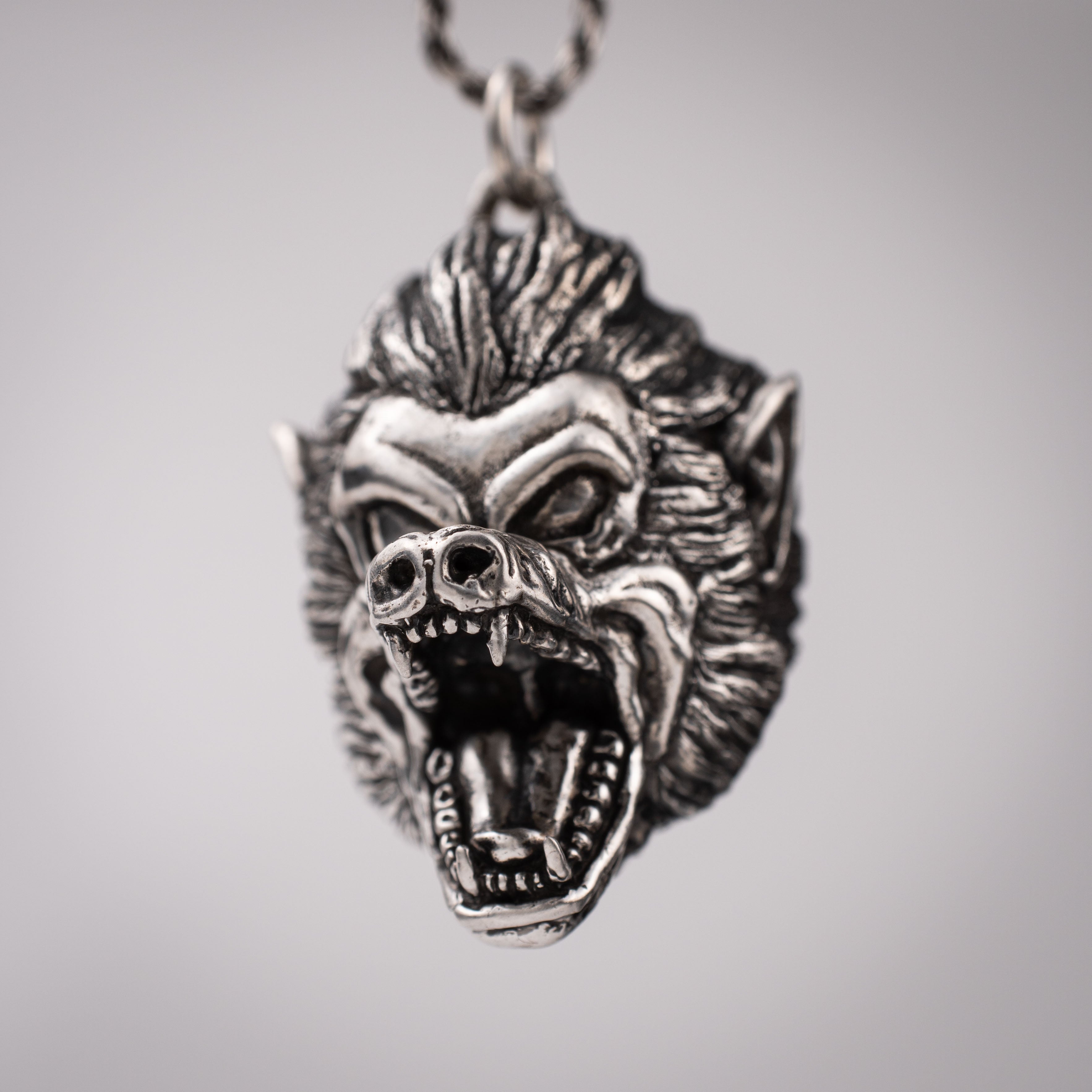 Oozaru Pendant – Dragon Ball-Inspired Handmade in Sterling Silver 925