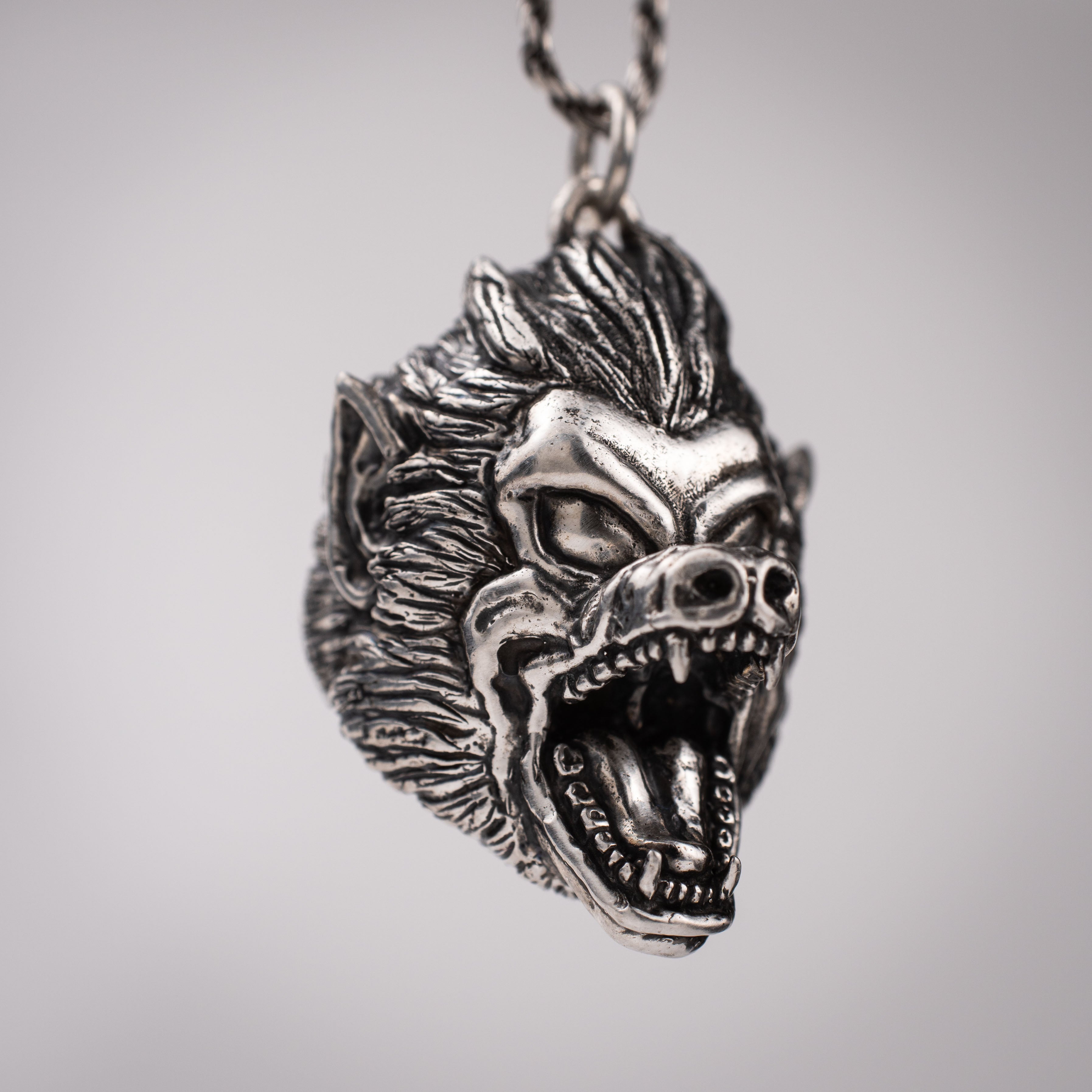 Oozaru Pendant – Dragon Ball-Inspired Handmade in Sterling Silver 925
