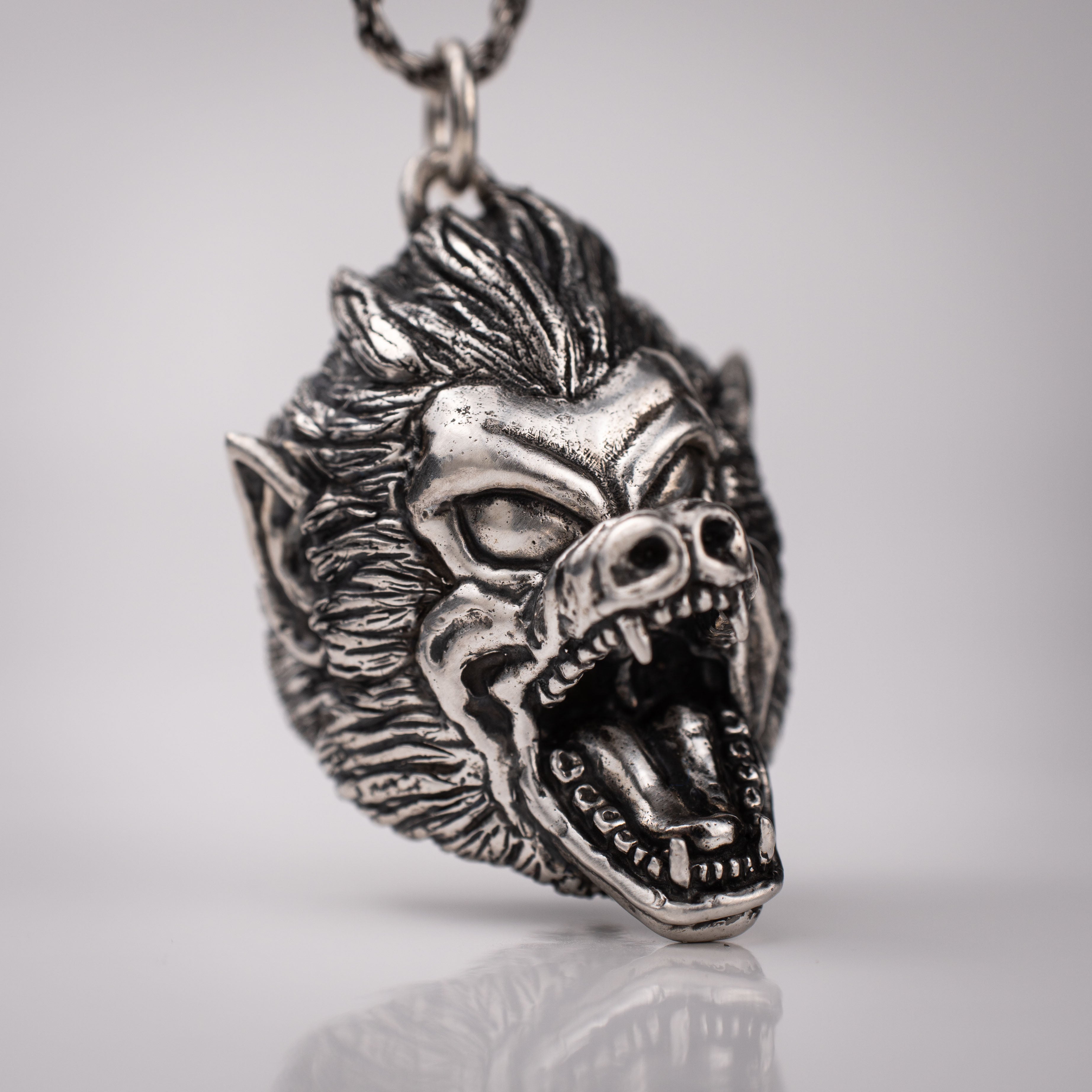 Oozaru Pendant – Dragon Ball-Inspired Handmade in Sterling Silver 925