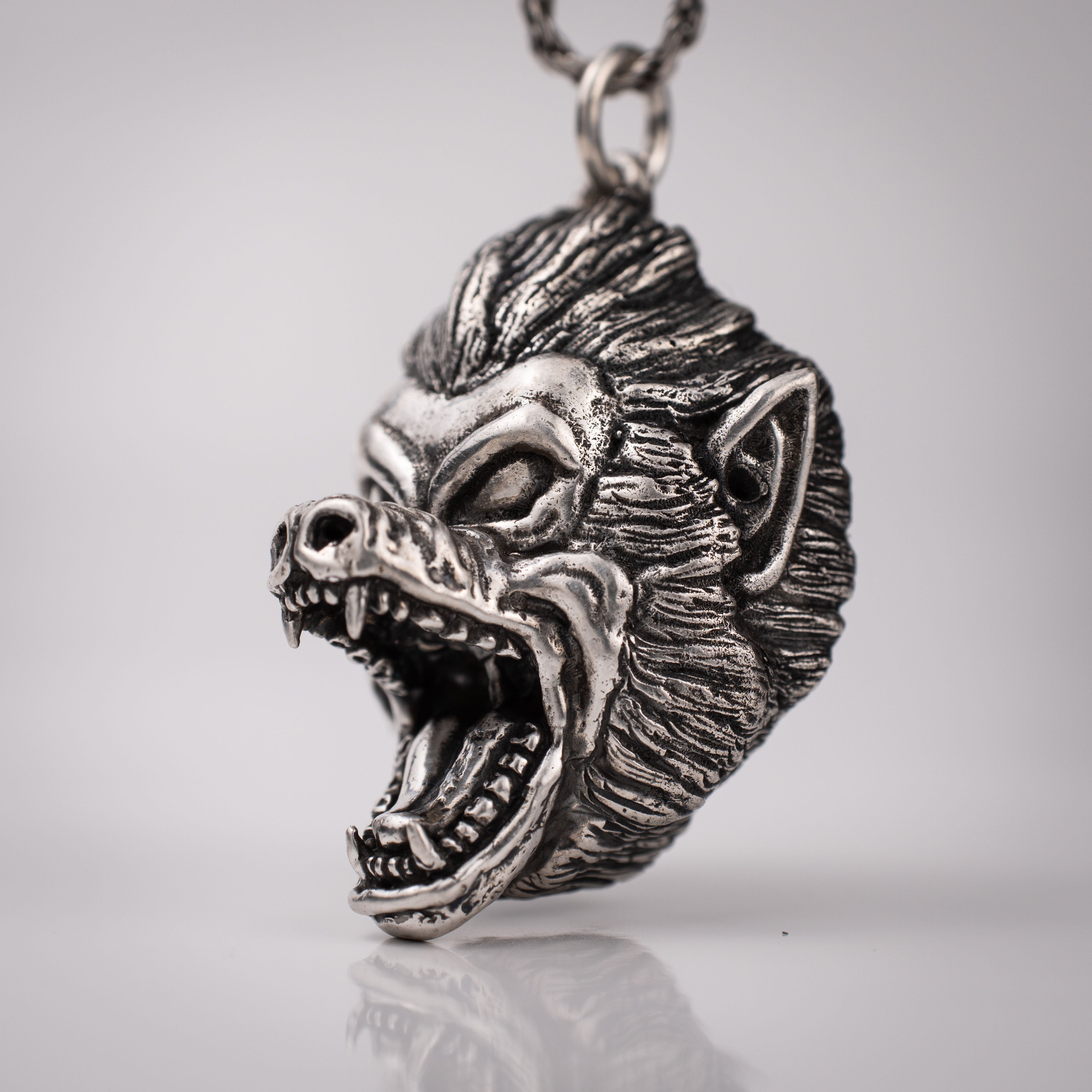 Oozaru Pendant – Dragon Ball-Inspired Handmade in Sterling Silver 925