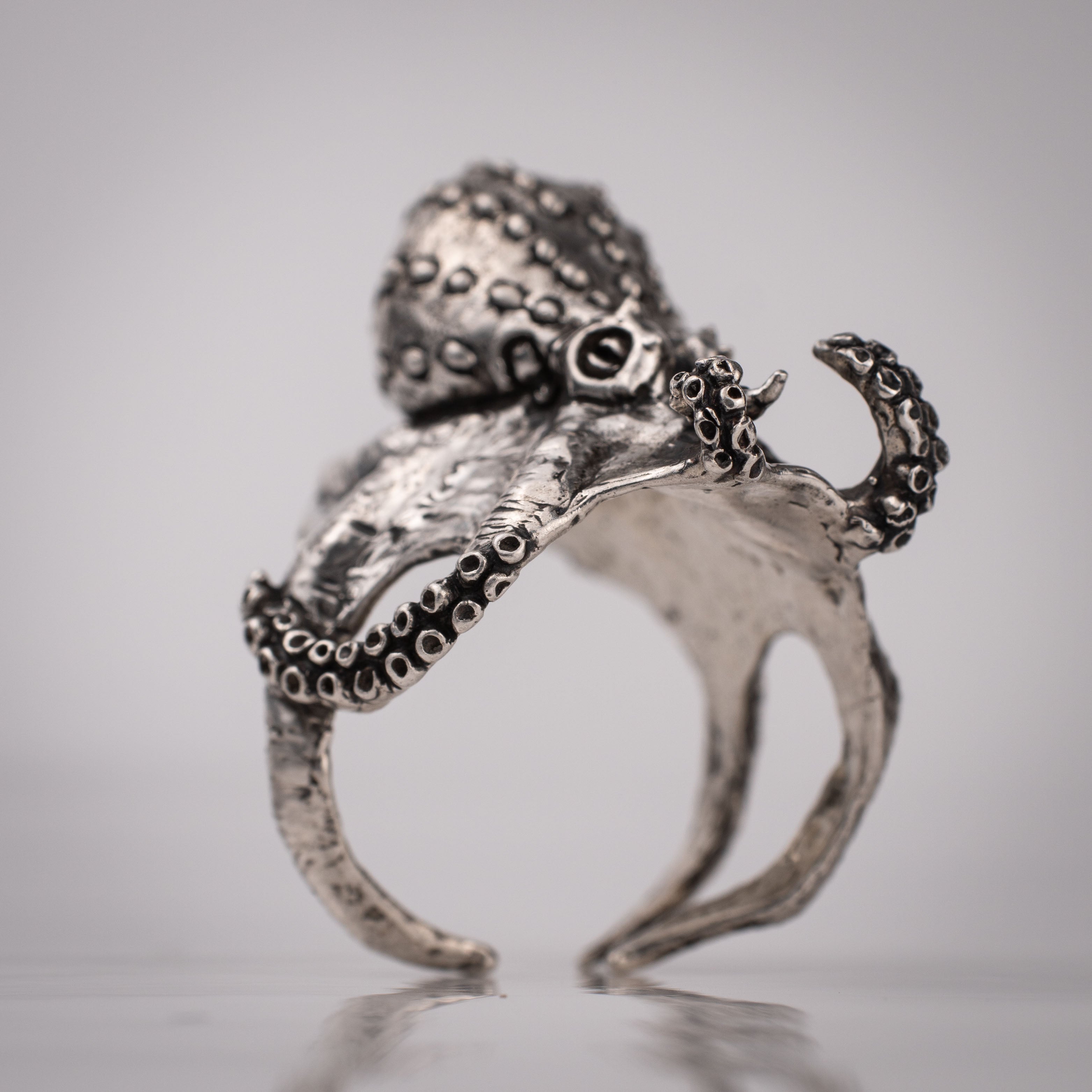 Octopus Ring – Ocean Nature's Inspired in Sterling Silver 925