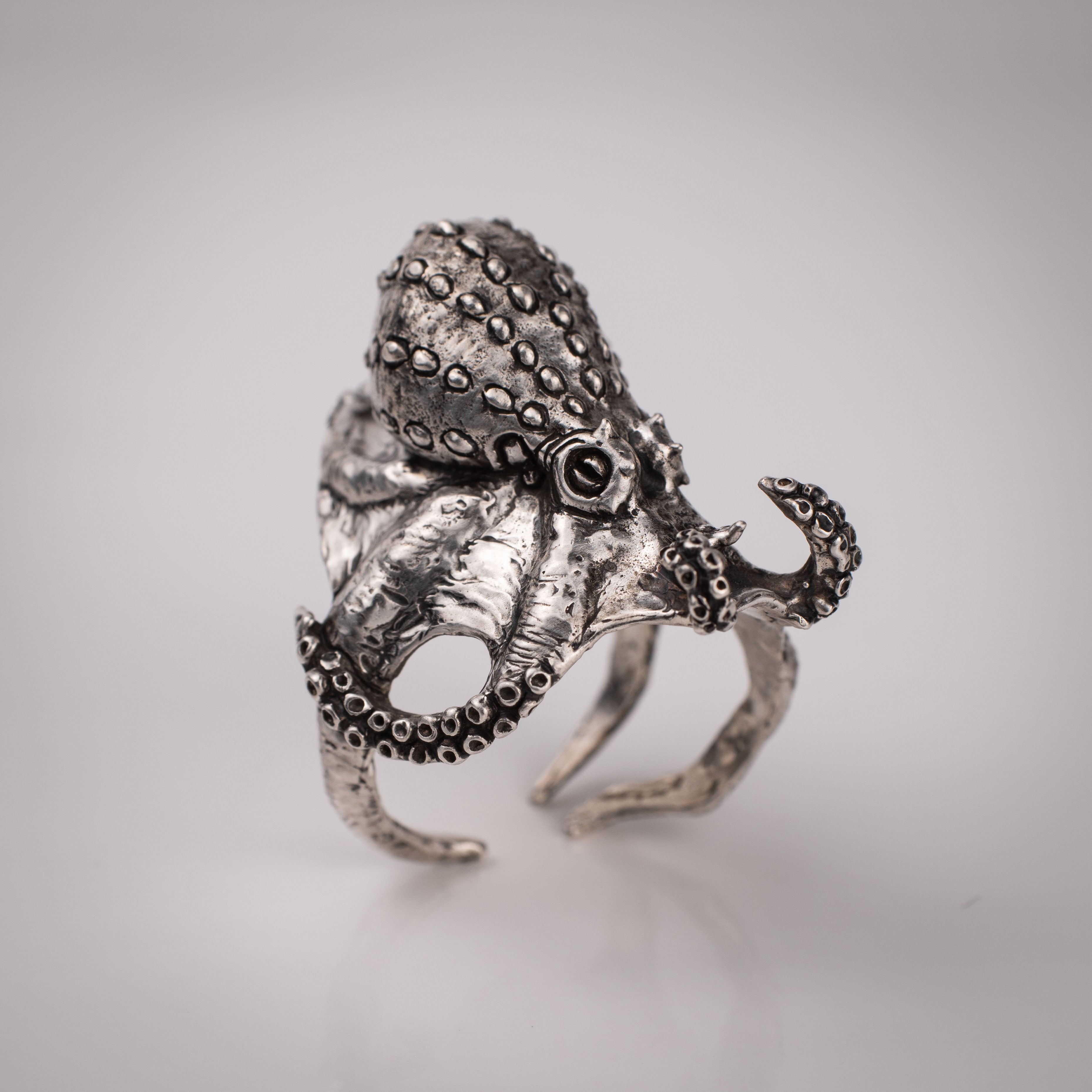 Octopus Ring – Ocean Nature's Inspired in Sterling Silver 925