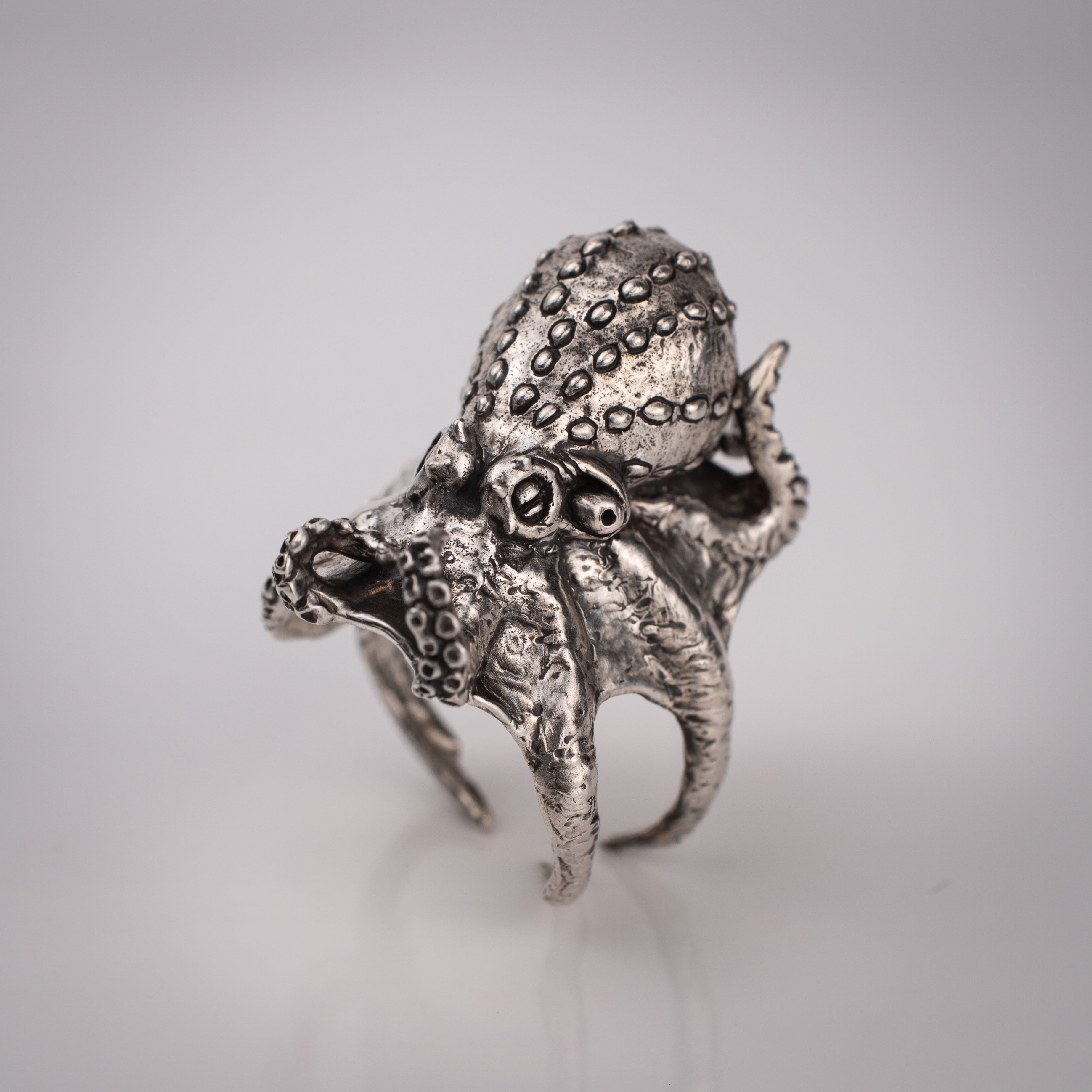 Octopus Ring – Ocean Nature's Inspired in Sterling Silver 925