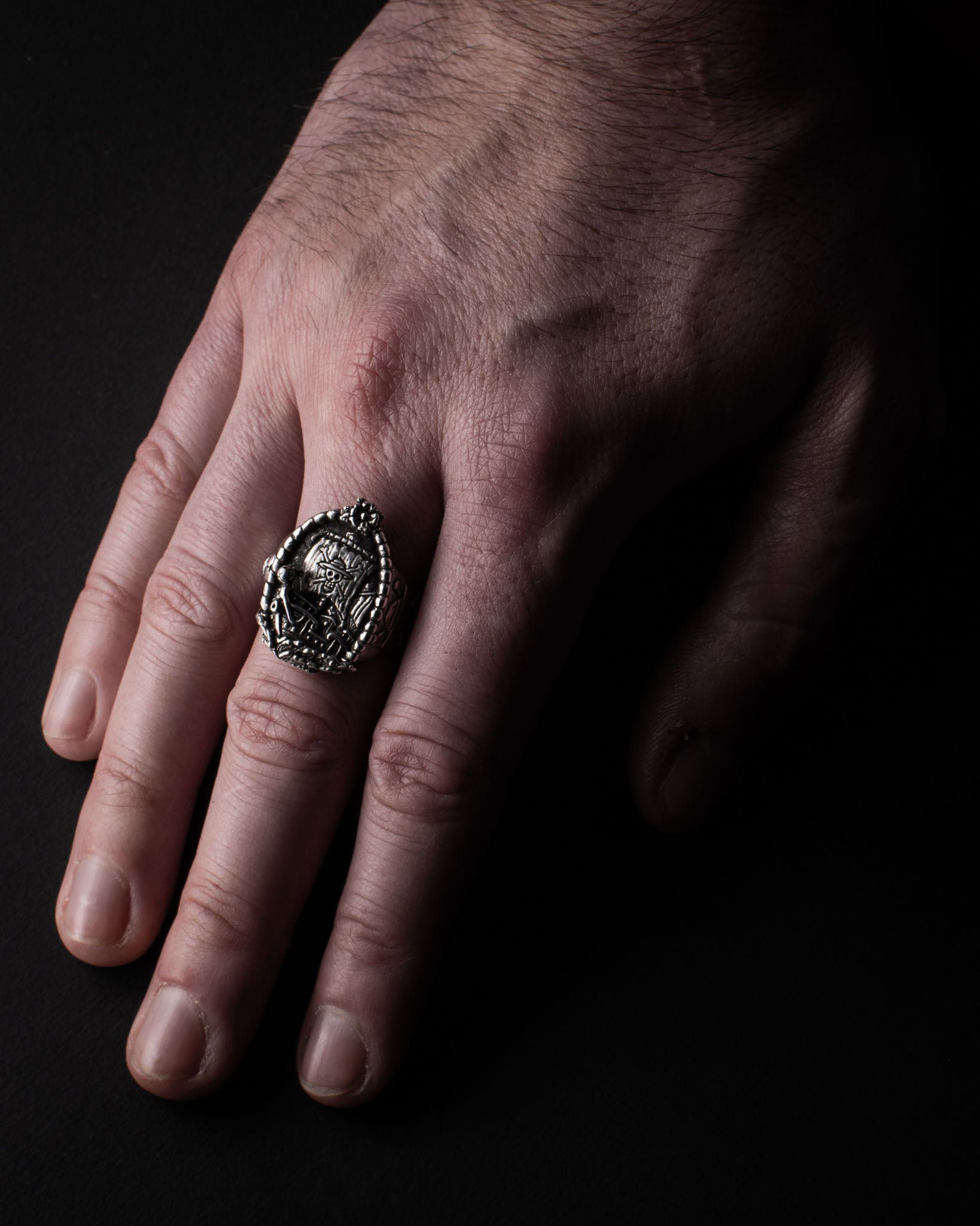 Going Merry Sailing Ship Ring – One Piece-Inspired Handmade in Sterling Silver 925