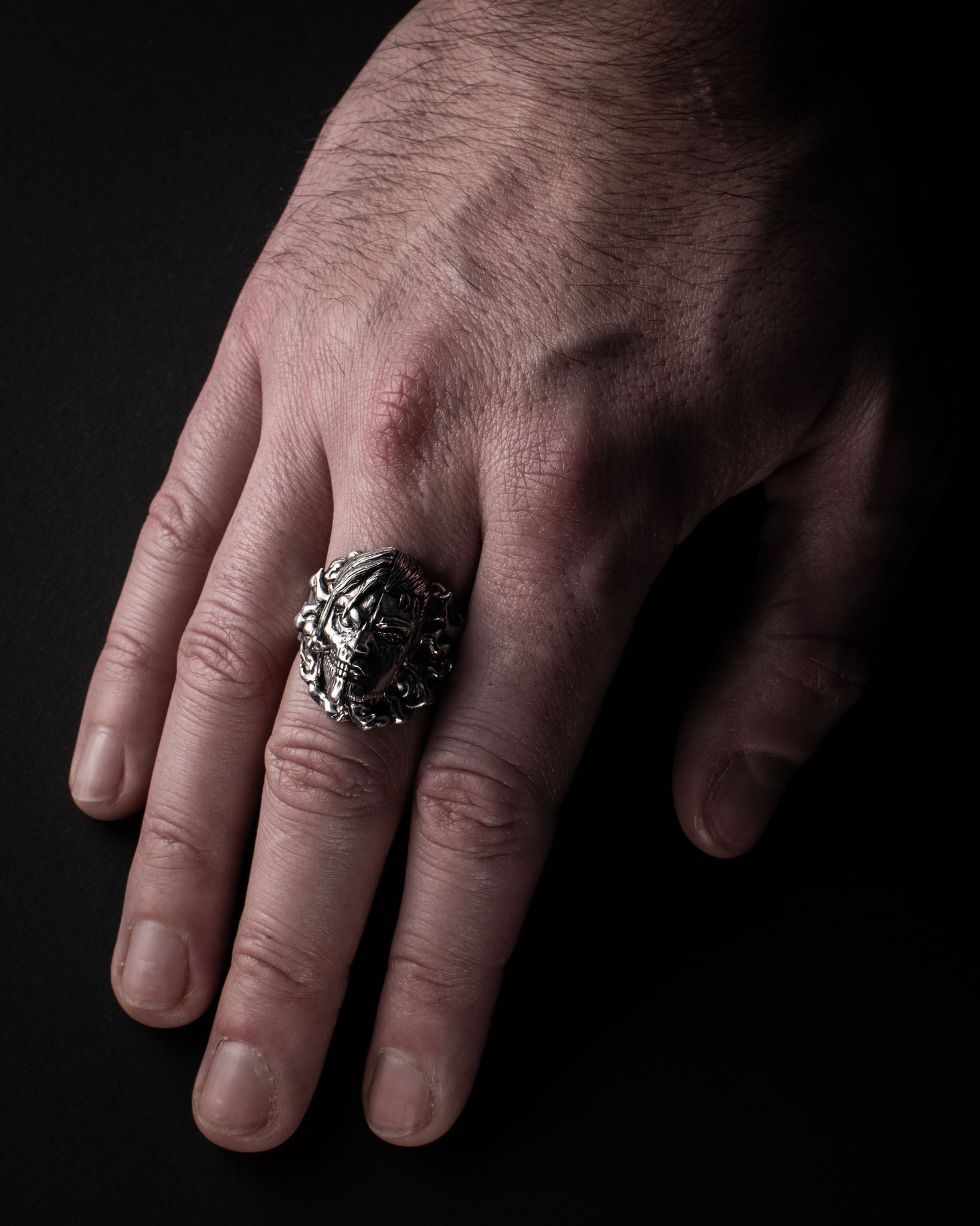 Eren / Titan Ring – Attack on Titan-Inspired Jewelry Handmade in Sterling Silver 925