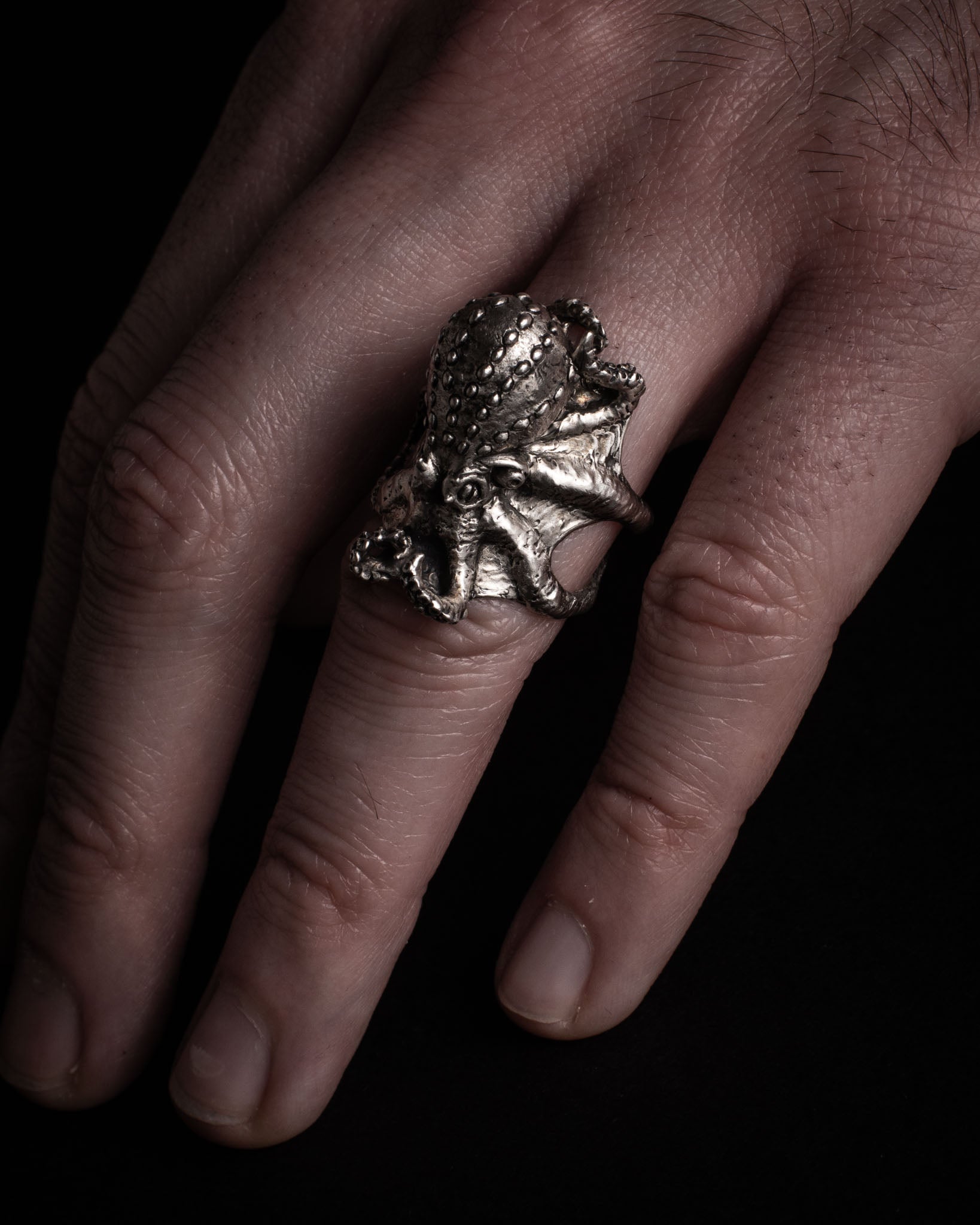 Octopus Ring – Ocean Nature's Inspired in Sterling Silver 925
