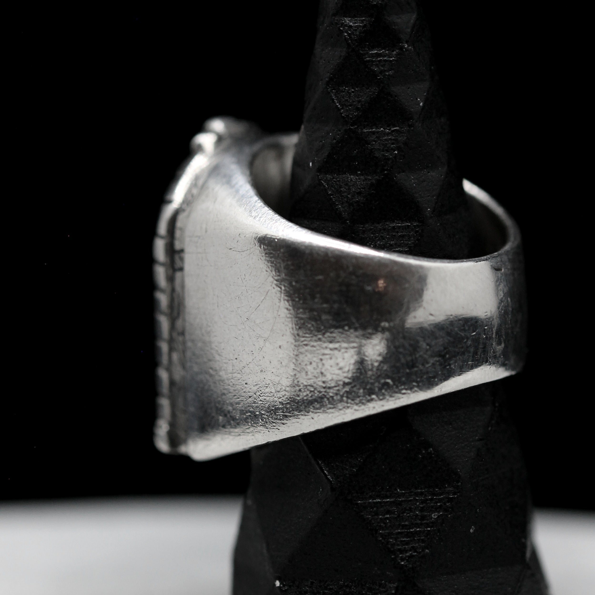Door with Infinite Stairs Ring – Gateway to the Stars Handmade in Sterling Silver 925