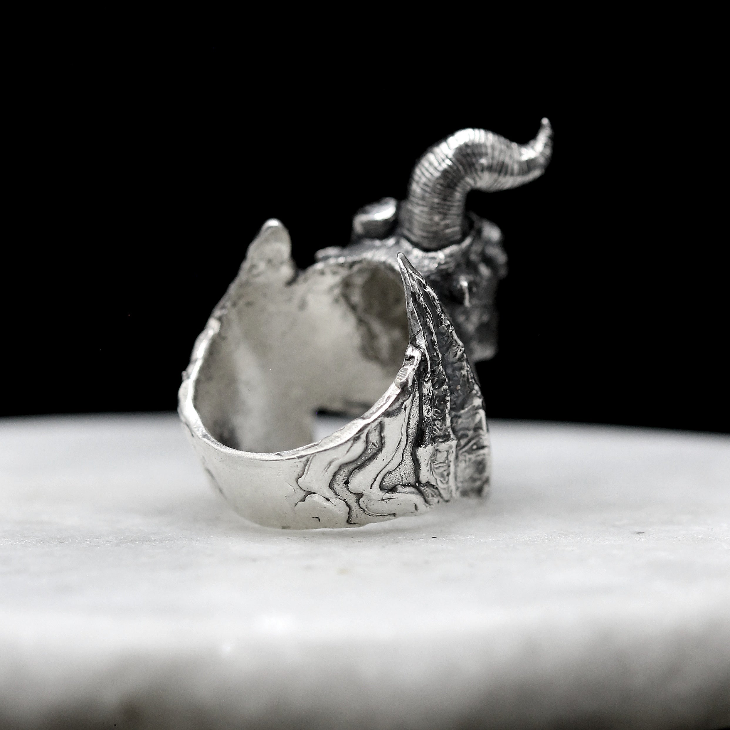 Nosferatu Zodd Ring – Handmade Berserk-Inspired Jewelry in Sterling Silver 925