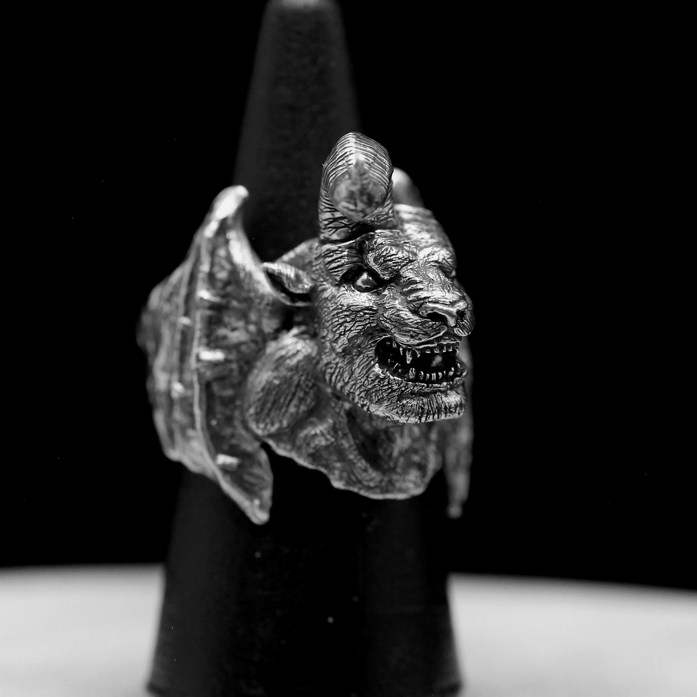 Nosferatu Zodd Ring – Handmade Berserk-Inspired Jewelry in Sterling Silver 925