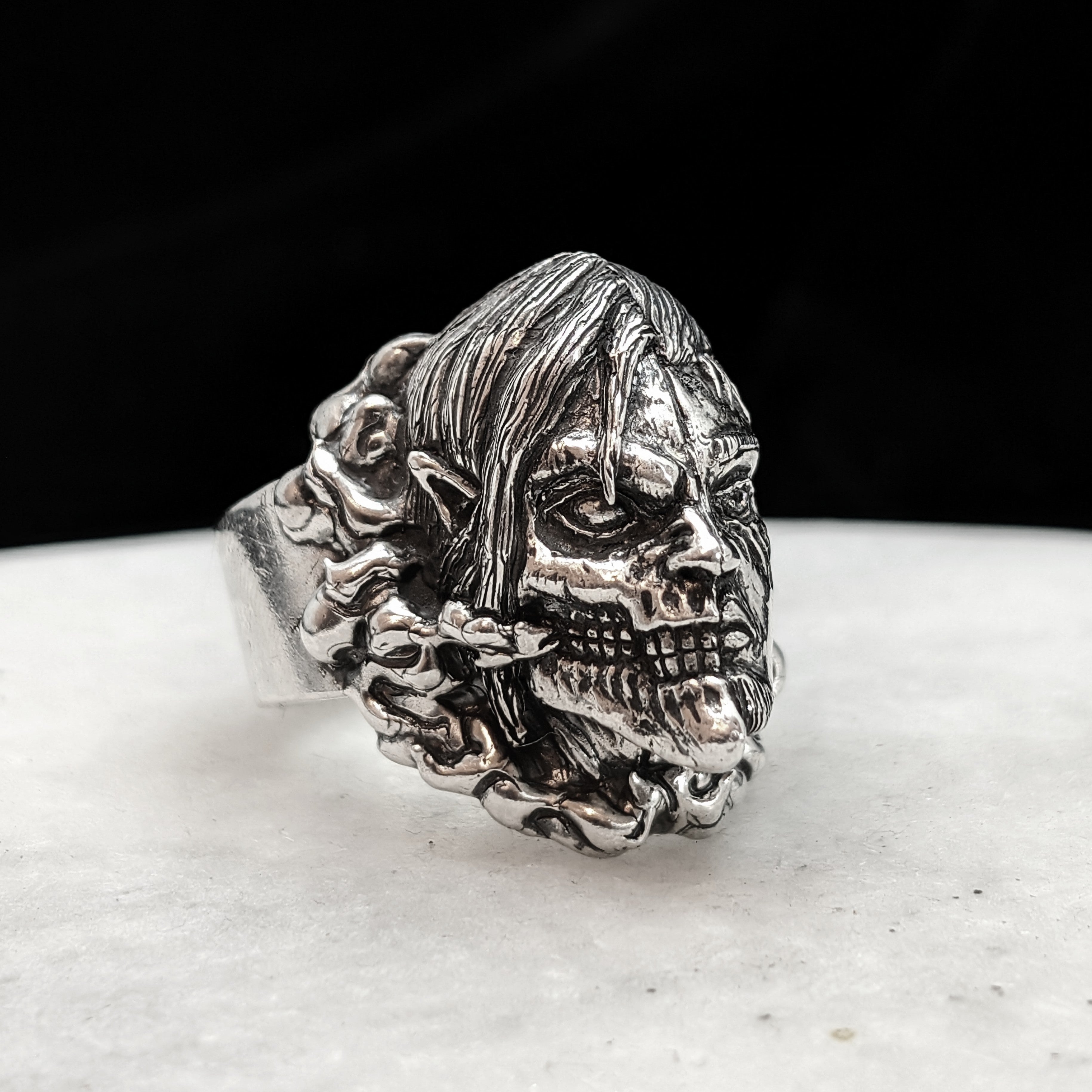 Eren / Titan Ring – Attack on Titan-Inspired Jewelry Handmade in Sterling Silver 925