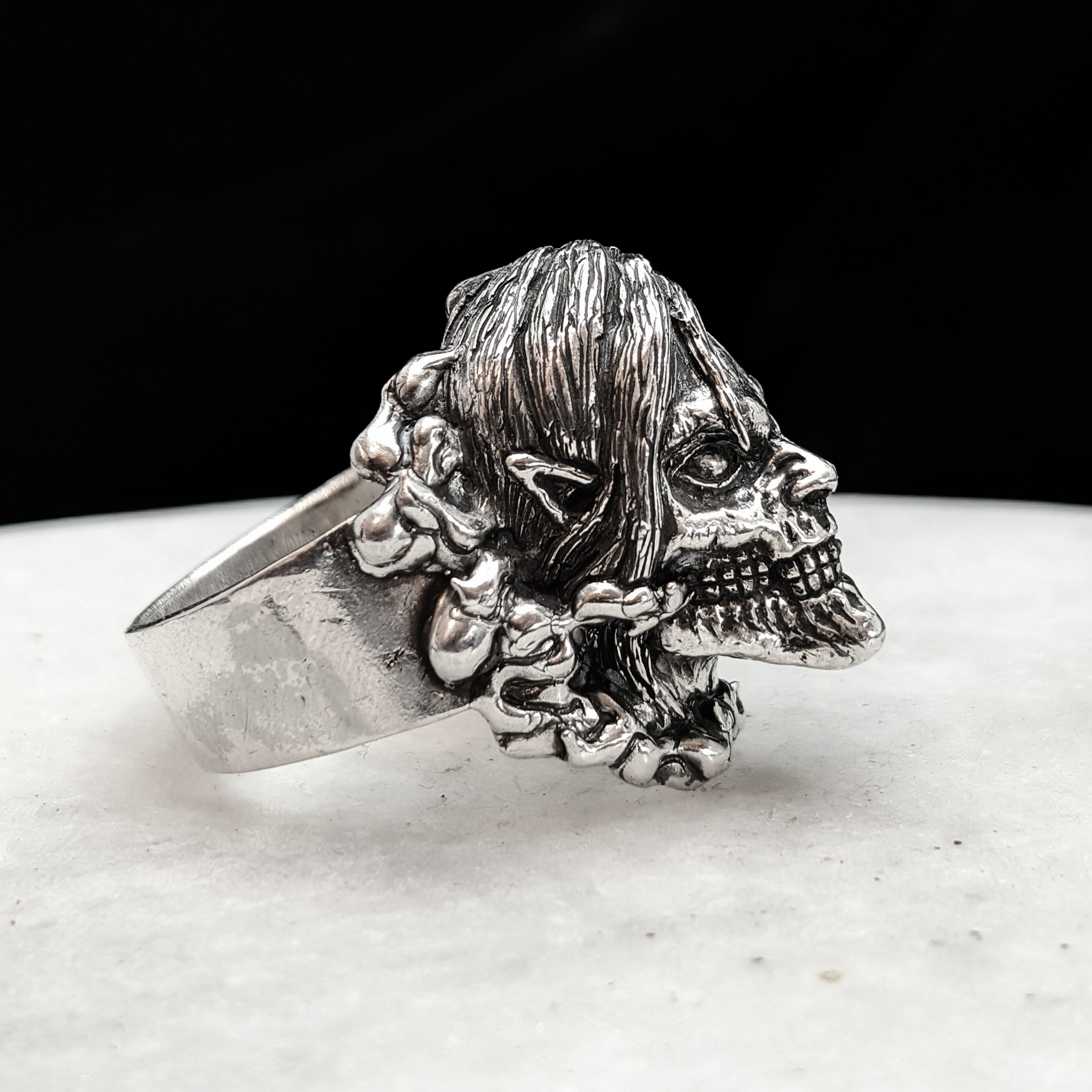 Eren / Titan Ring – Attack on Titan-Inspired Jewelry Handmade in Sterling Silver 925