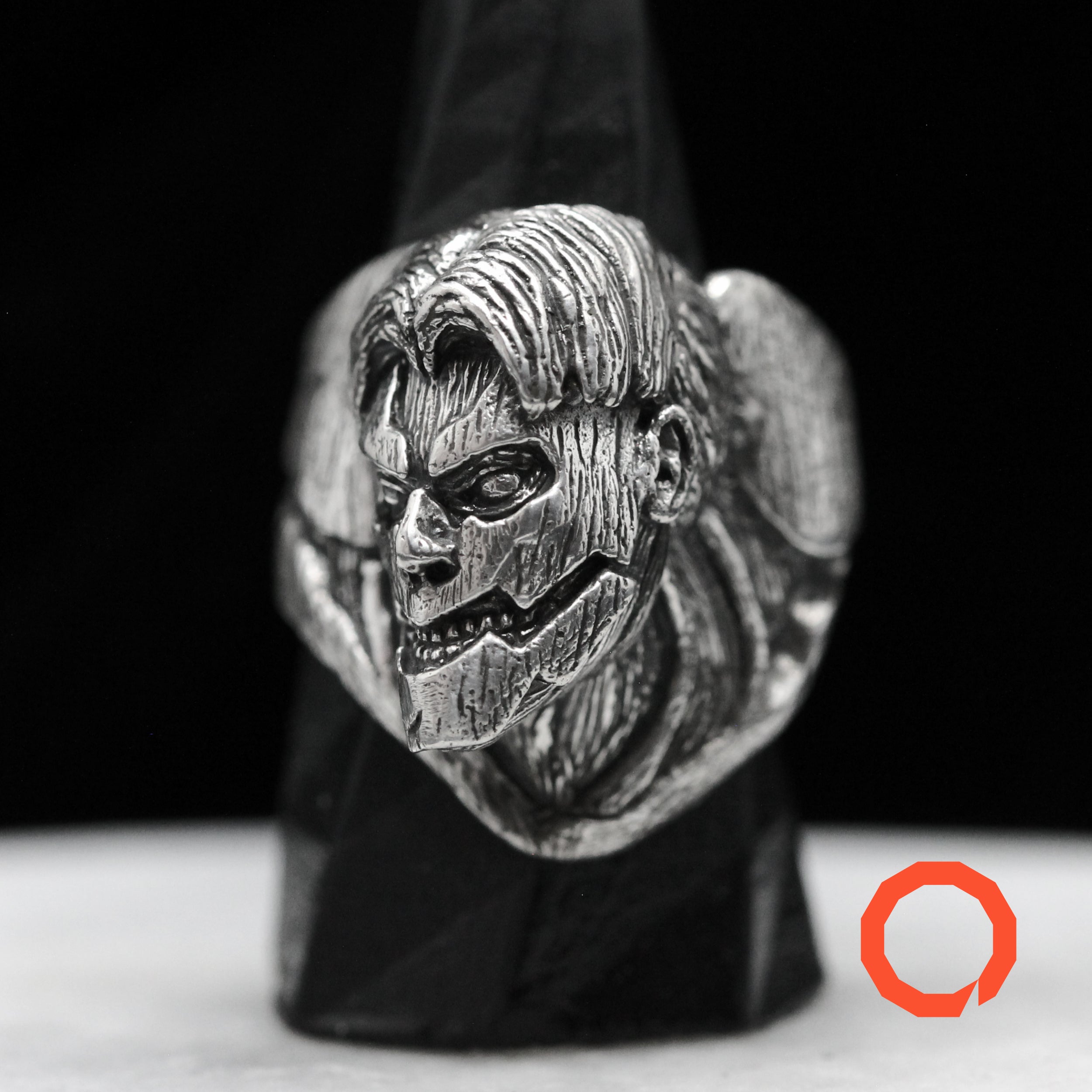 Armored Titan Ring – AOT Tribute Handcrafted in Sterling Silver 925
