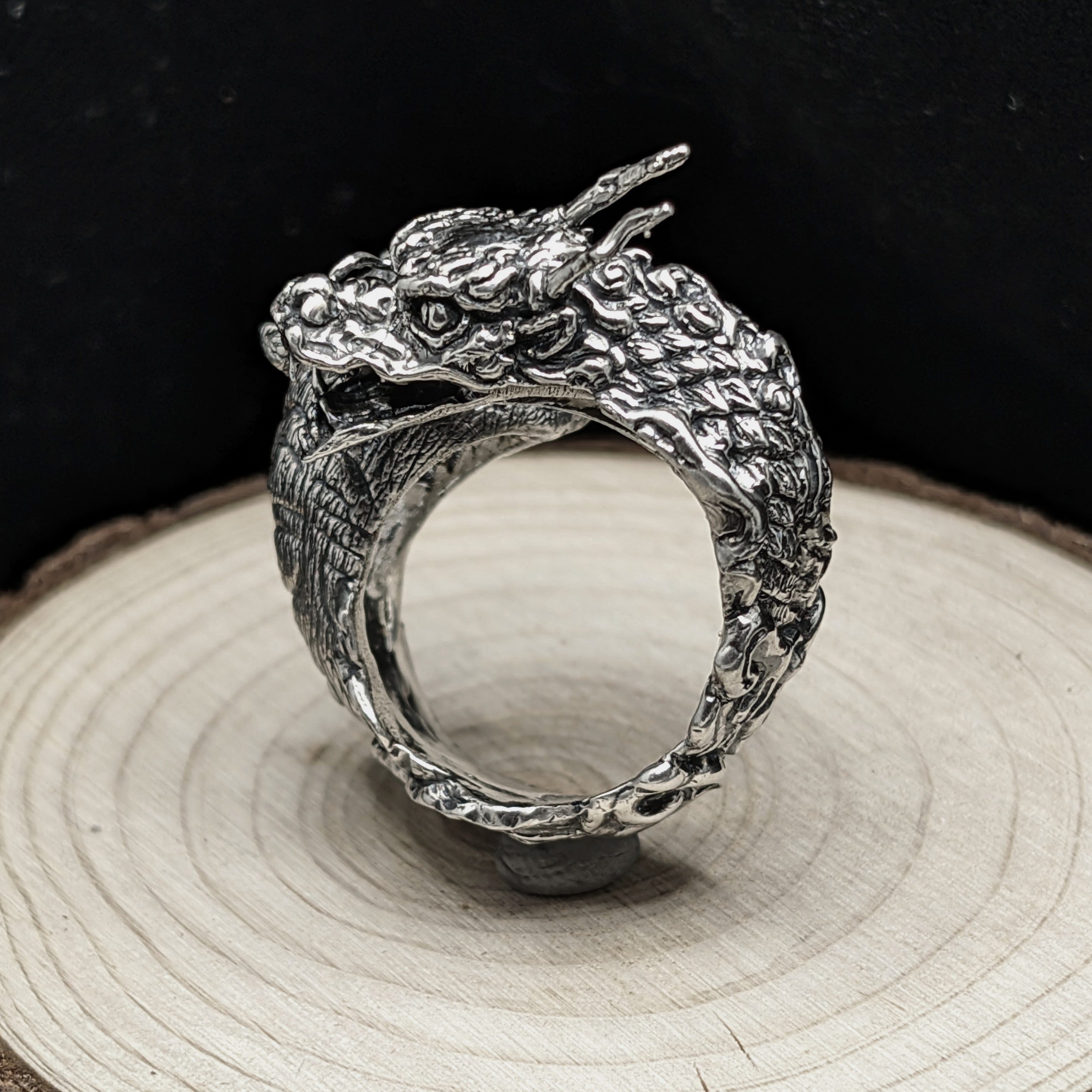 Dragon & Tiger Ring – The Yin-Yang of Modern Days in Sterling Silver 925