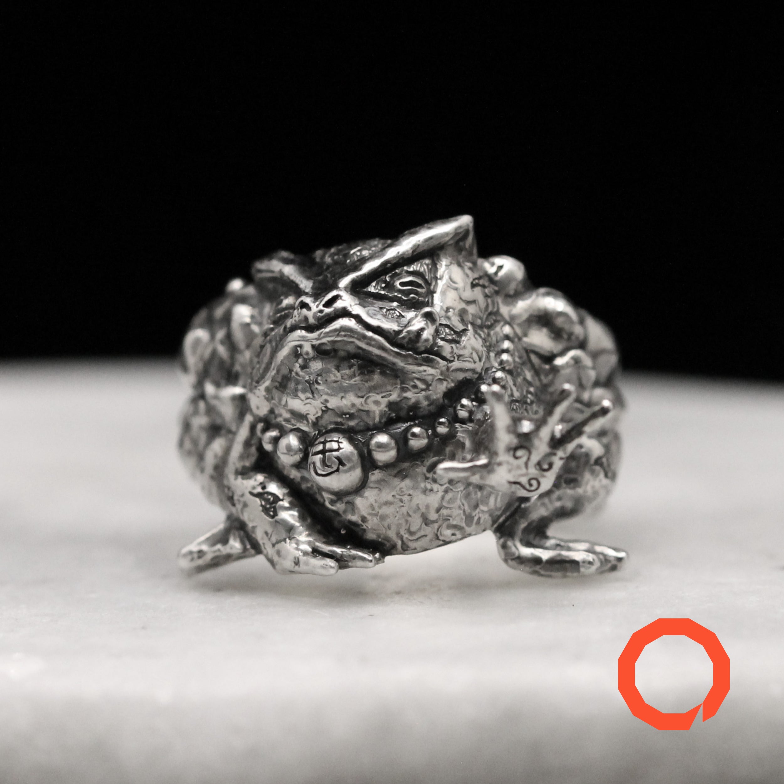 Gamabunta Ring – Naruto-Inspired in Sterling Silver 925