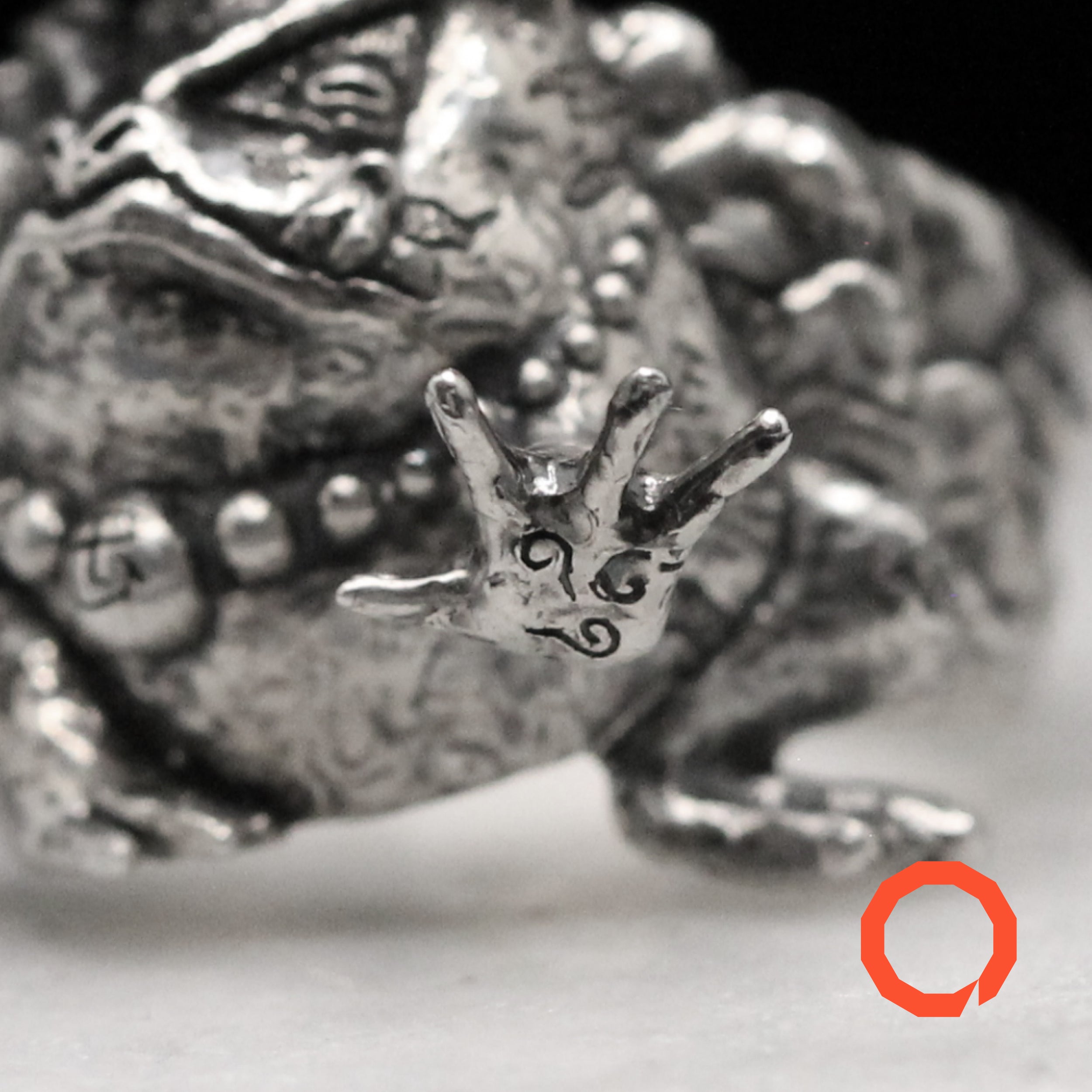 Gamabunta Ring – Naruto-Inspired in Sterling Silver 925