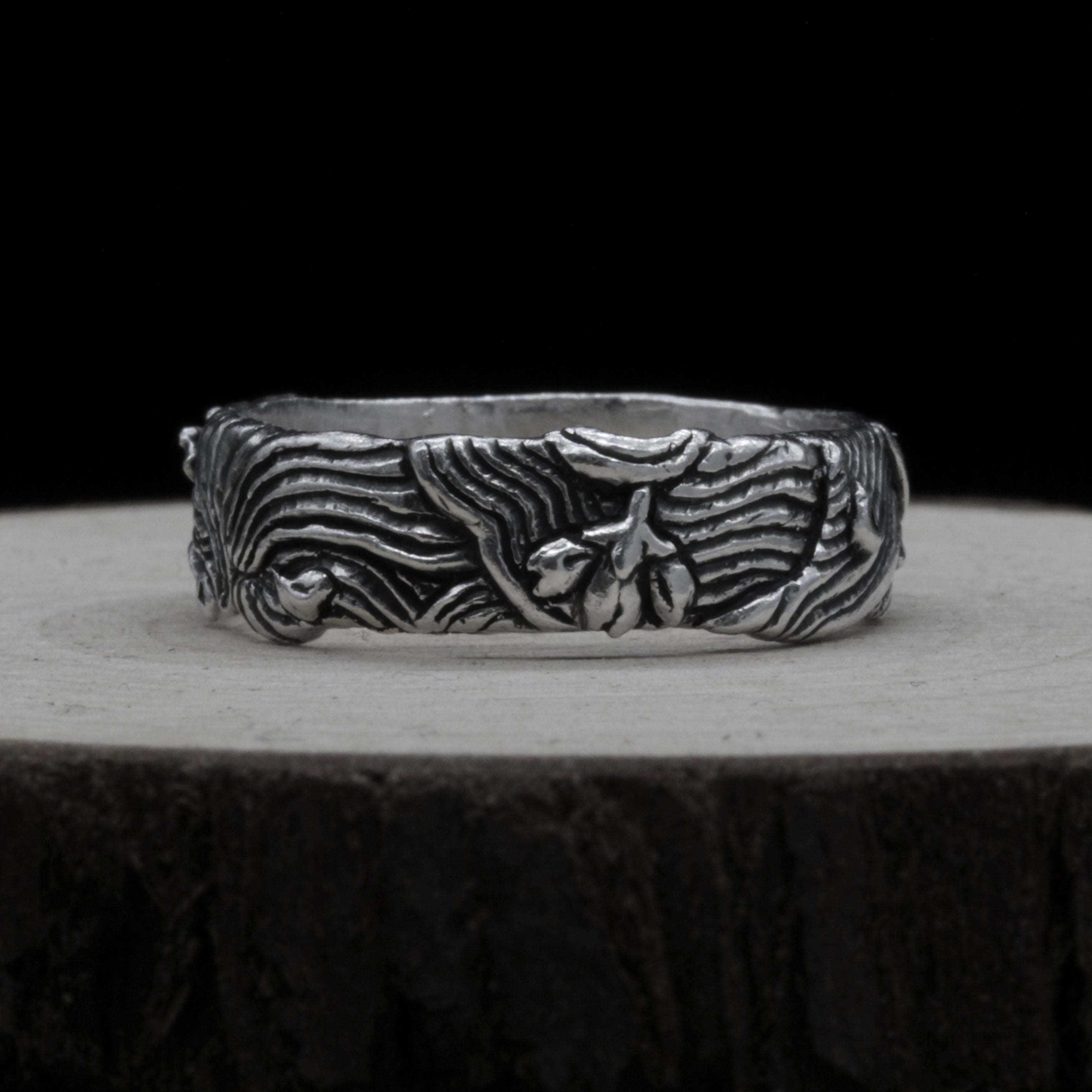 Sakura Blossom Ring – Petals in the Wind Handmade in Sterling Silver 925