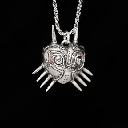 MAJORA'S MASK Handmade Silver 925 Pendant