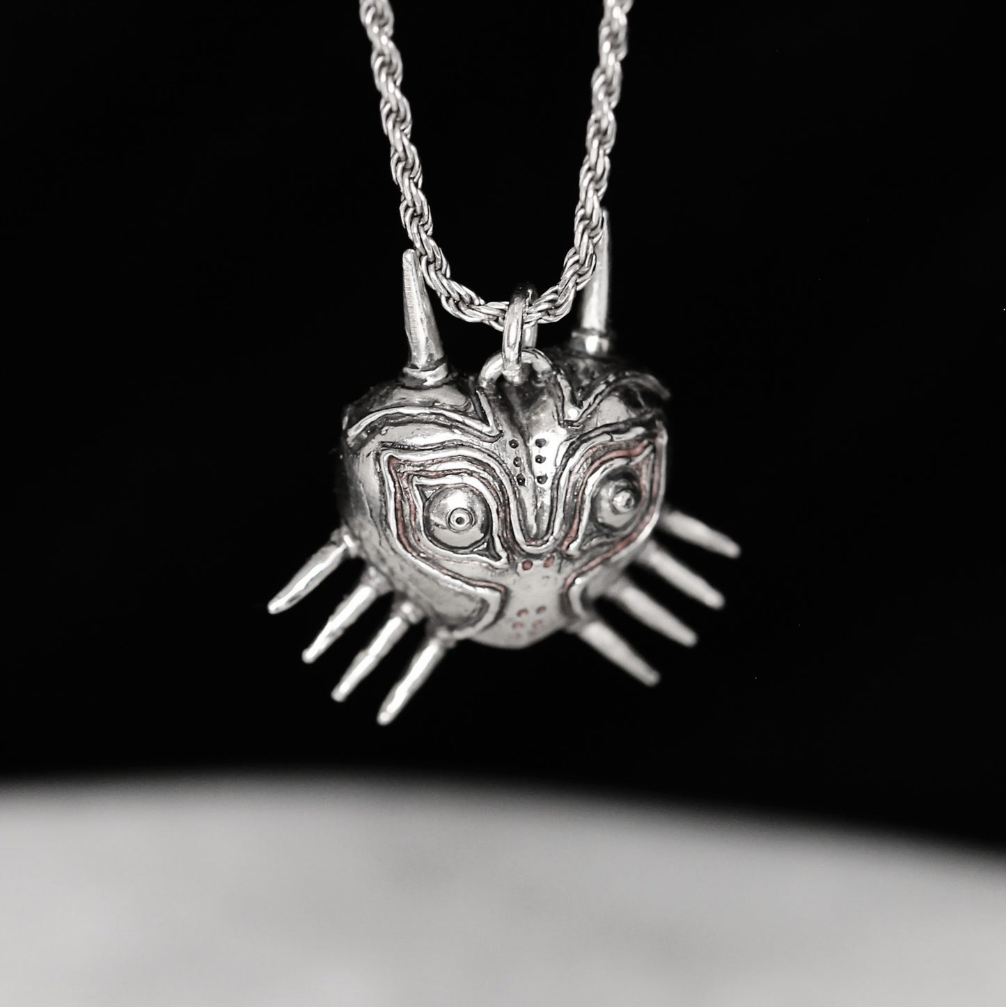 MAJORA'S MASK Handmade Silver 925 Pendant