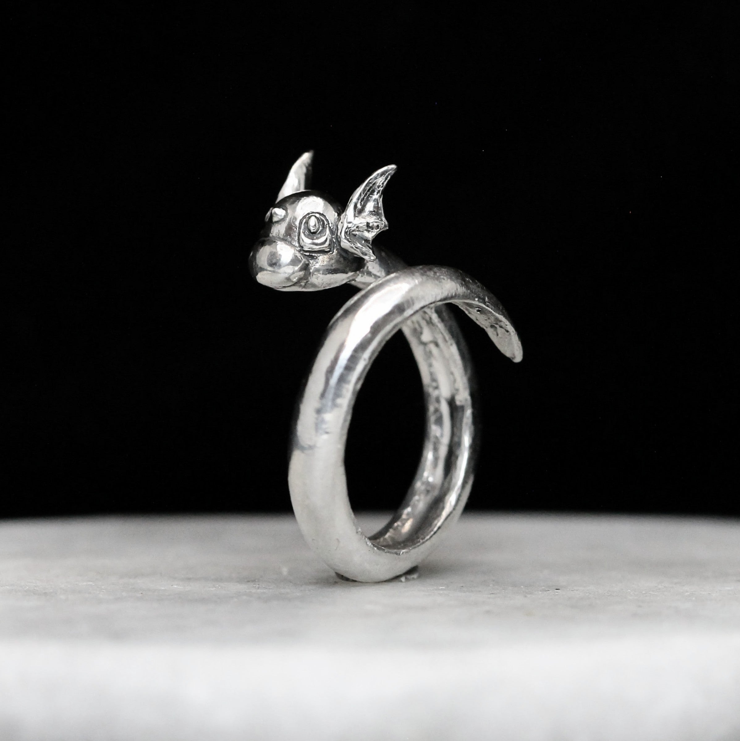 Anello Dratini – Gioiello ispirato ai Pokémon in Argento 925
