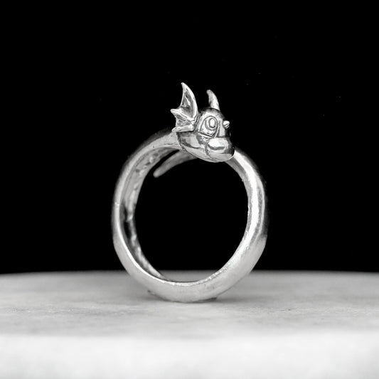 DRATINI Handmade Silver Ring