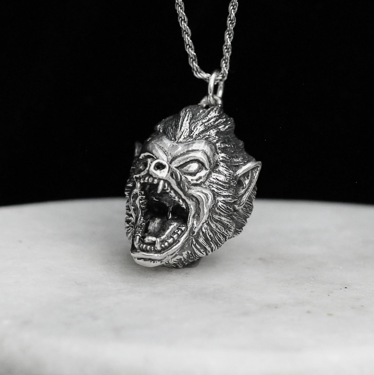 OOZARU Handmade Silver Pendant