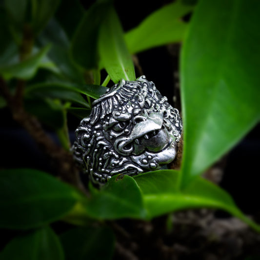 Anello KAPPA realizzato a mano in argento sterling 925