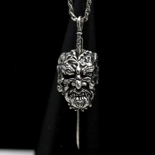 NAMAKUBI with KATANA Silver 925 Pendant