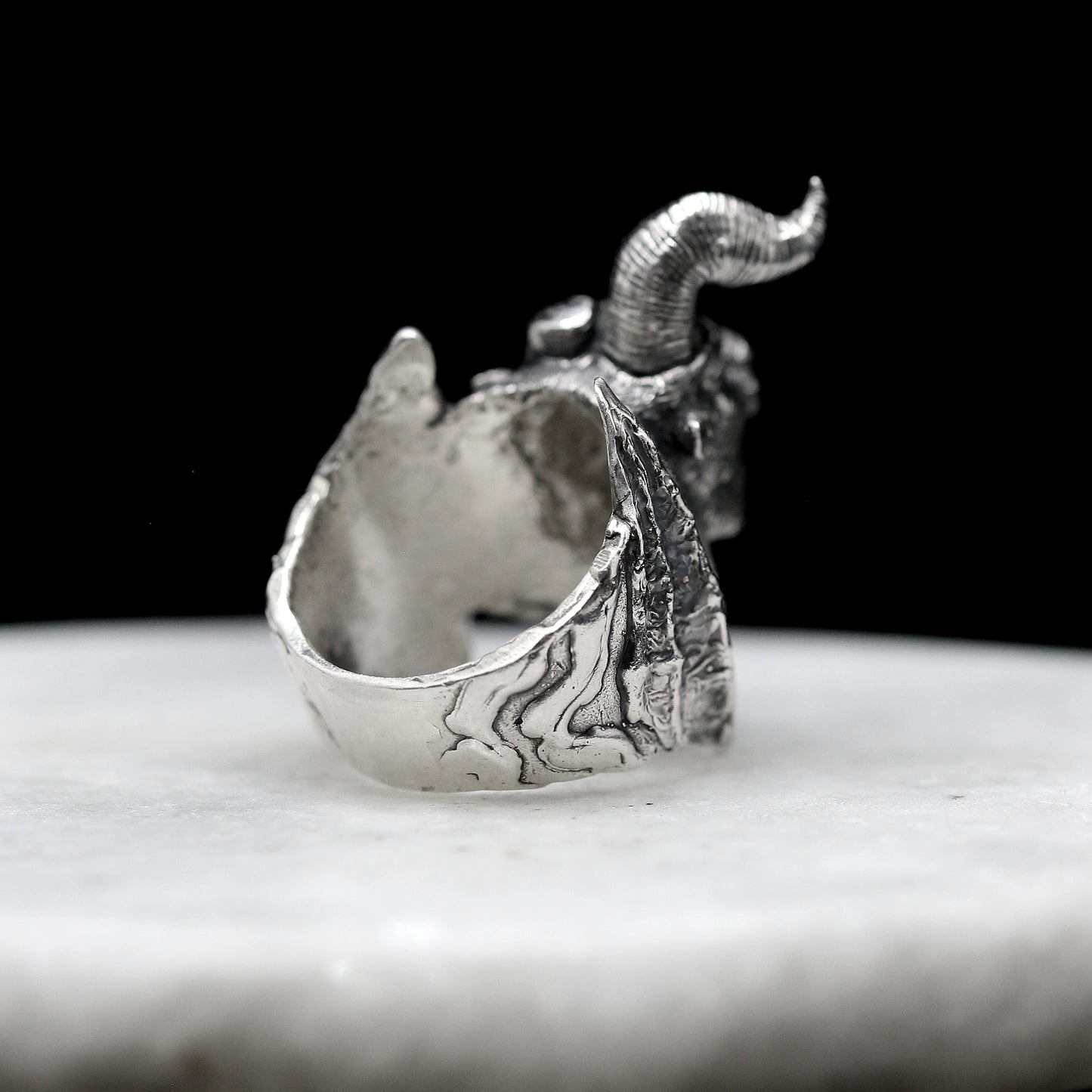 NOSFERATU ZODD Handmade Sterling Silver 925 Ring