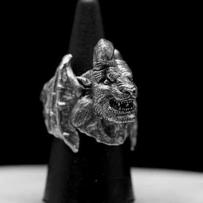 NOSFERATU ZODD Handmade Sterling Silver 925 Ring