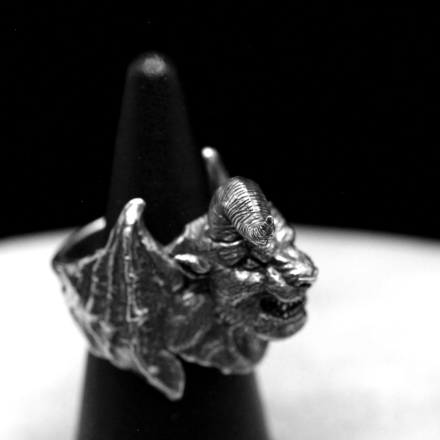 NOSFERATU ZODD Handmade Sterling Silver 925 Ring