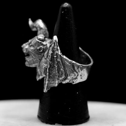 NOSFERATU ZODD Handmade Sterling Silver 925 Ring