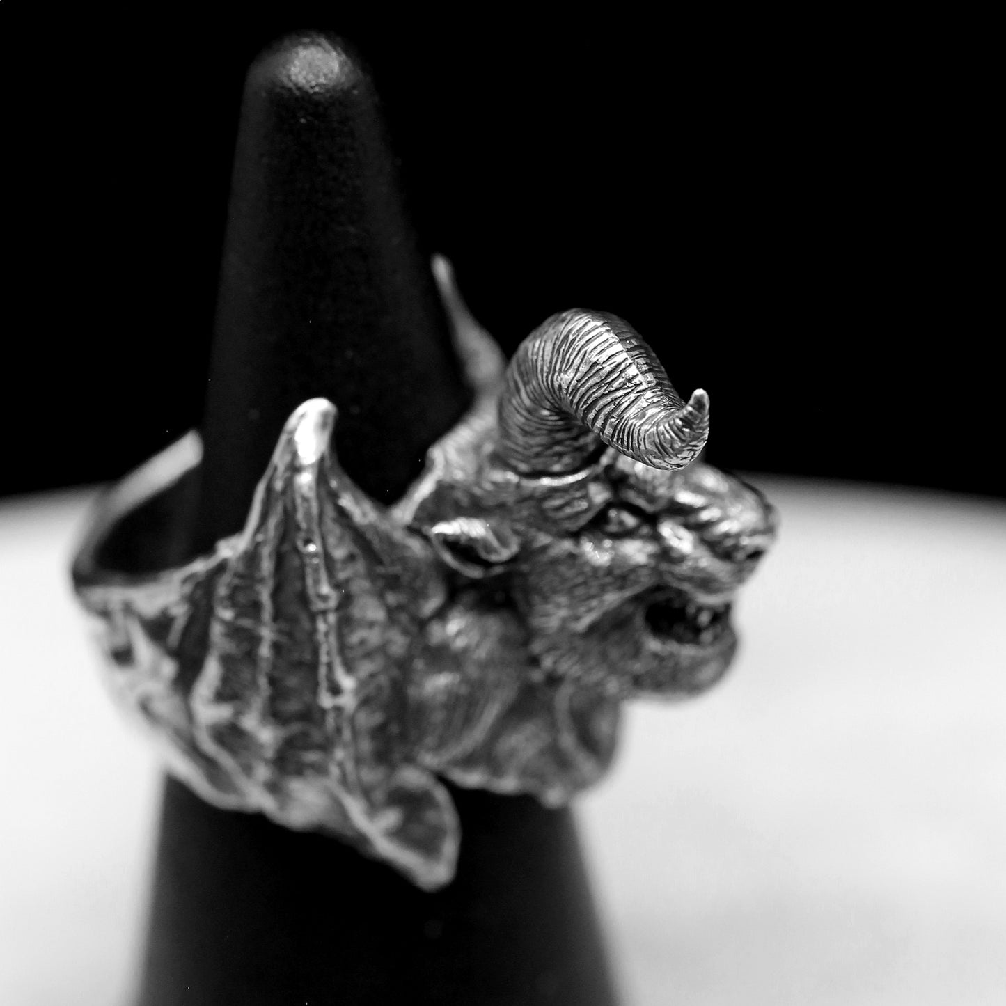 NOSFERATU ZODD Handmade Sterling Silver 925 Ring