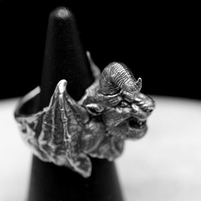 NOSFERATU ZODD Handmade Sterling Silver 925 Ring