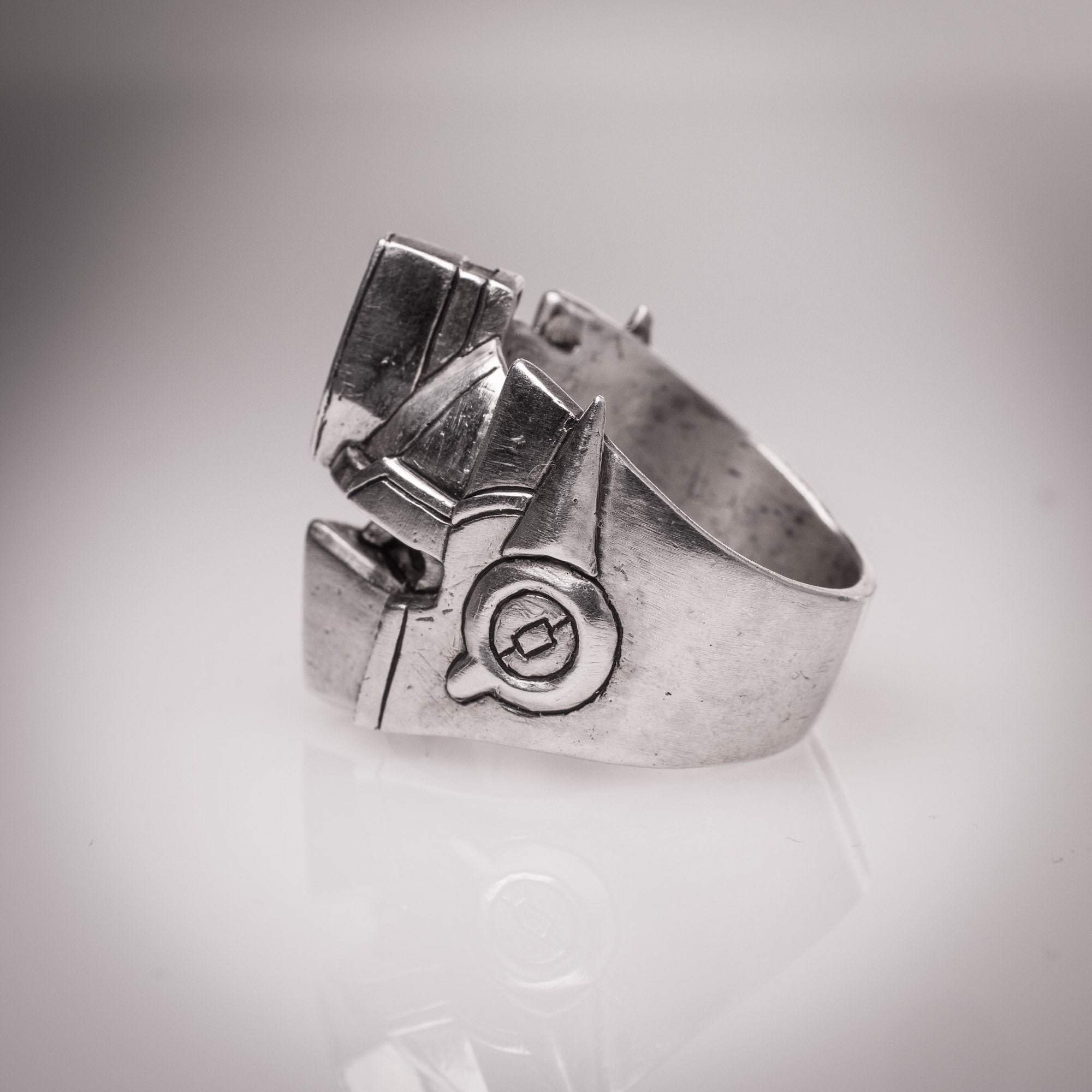 Optimus Prime Silver Ring – Transformers Hero Jewelry in Sterling Silver 925