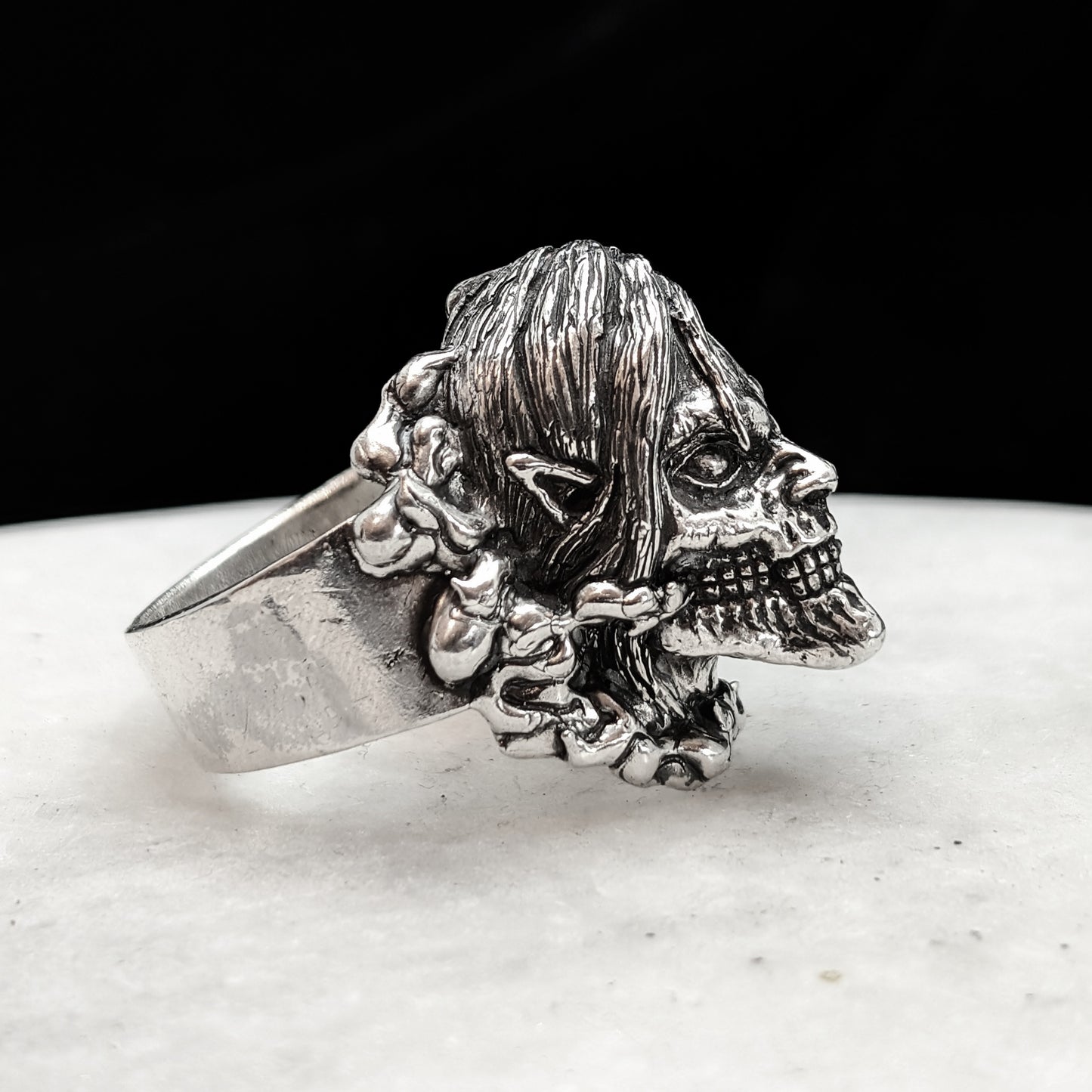 EREN x TITAN Handmade Silver Ring