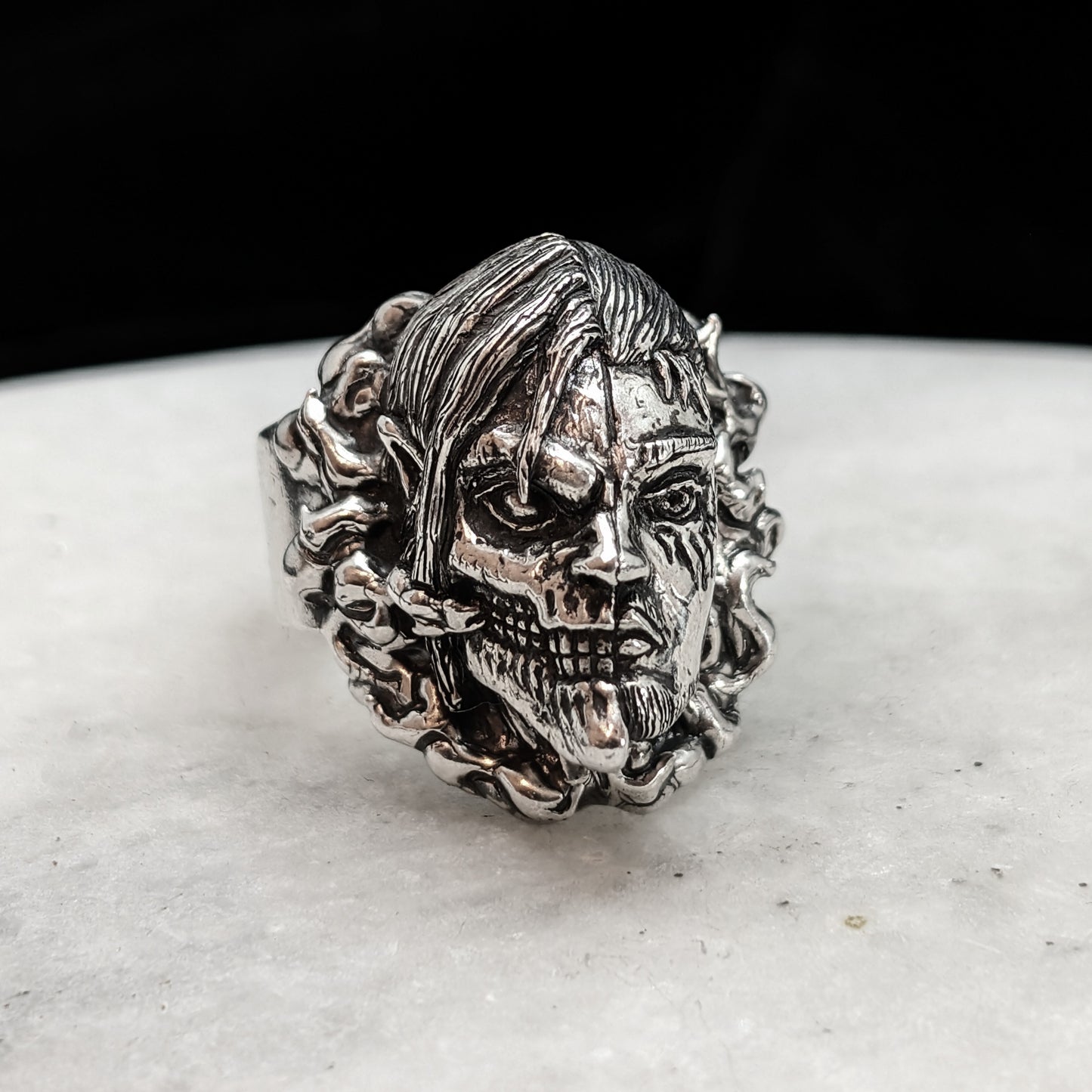 EREN x TITAN Handmade Silver Ring