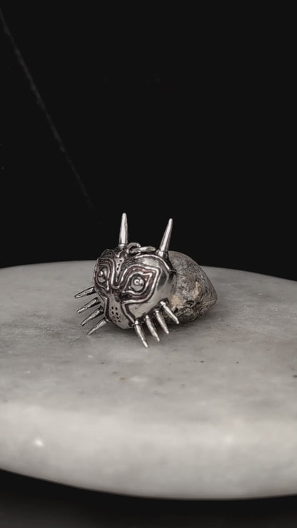 MAJORA'S MASK Handmade Silver 925 Pendant