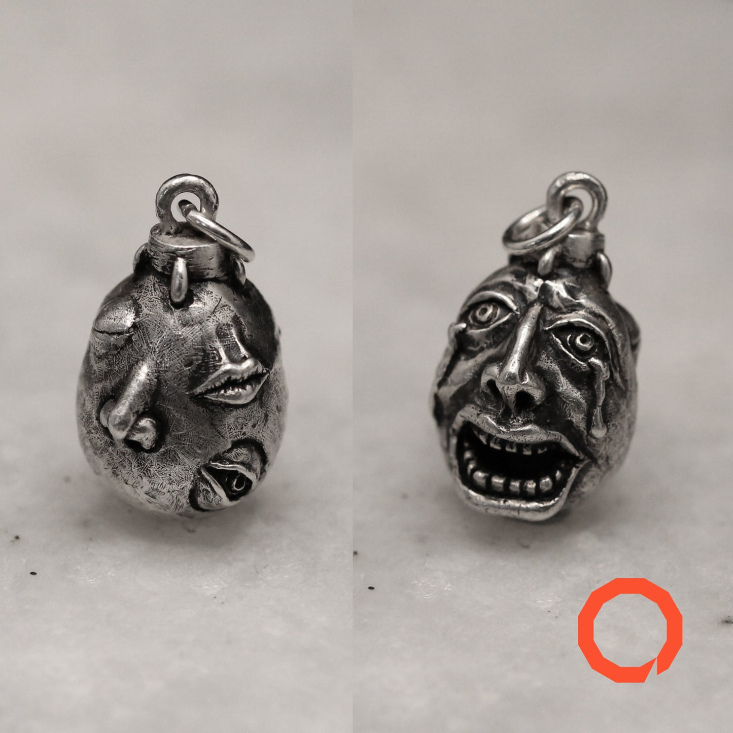 BERSERK'S BEHELIT Handmade Silver Pendant