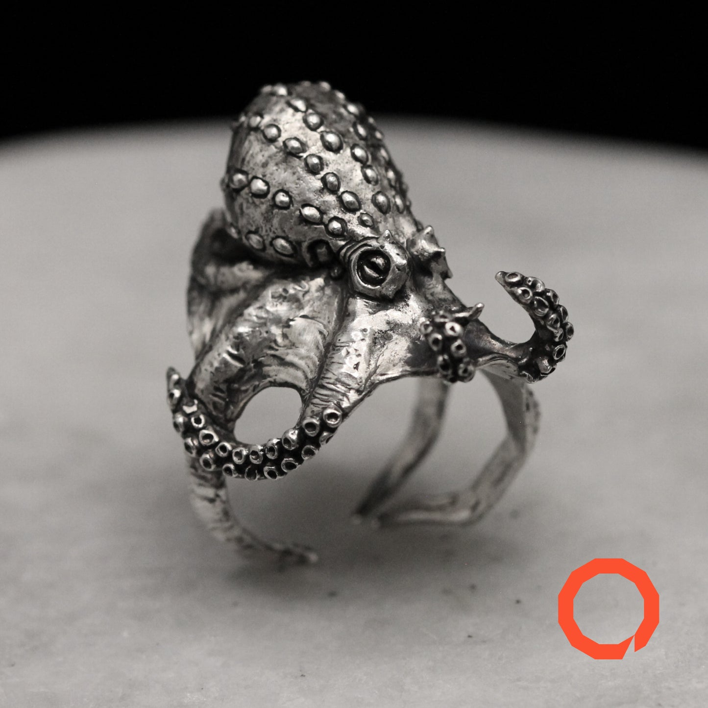 OCTOPUS Handmade Silver Ring