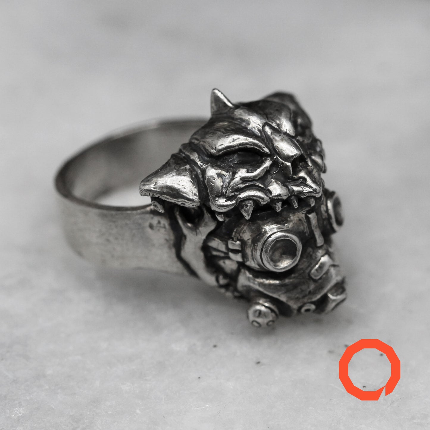 BLOODHOUND from APEX LEGENDS Handmade Silver Ring