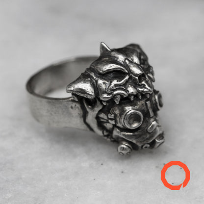 BLOODHOUND from APEX LEGENDS Handmade Silver Ring