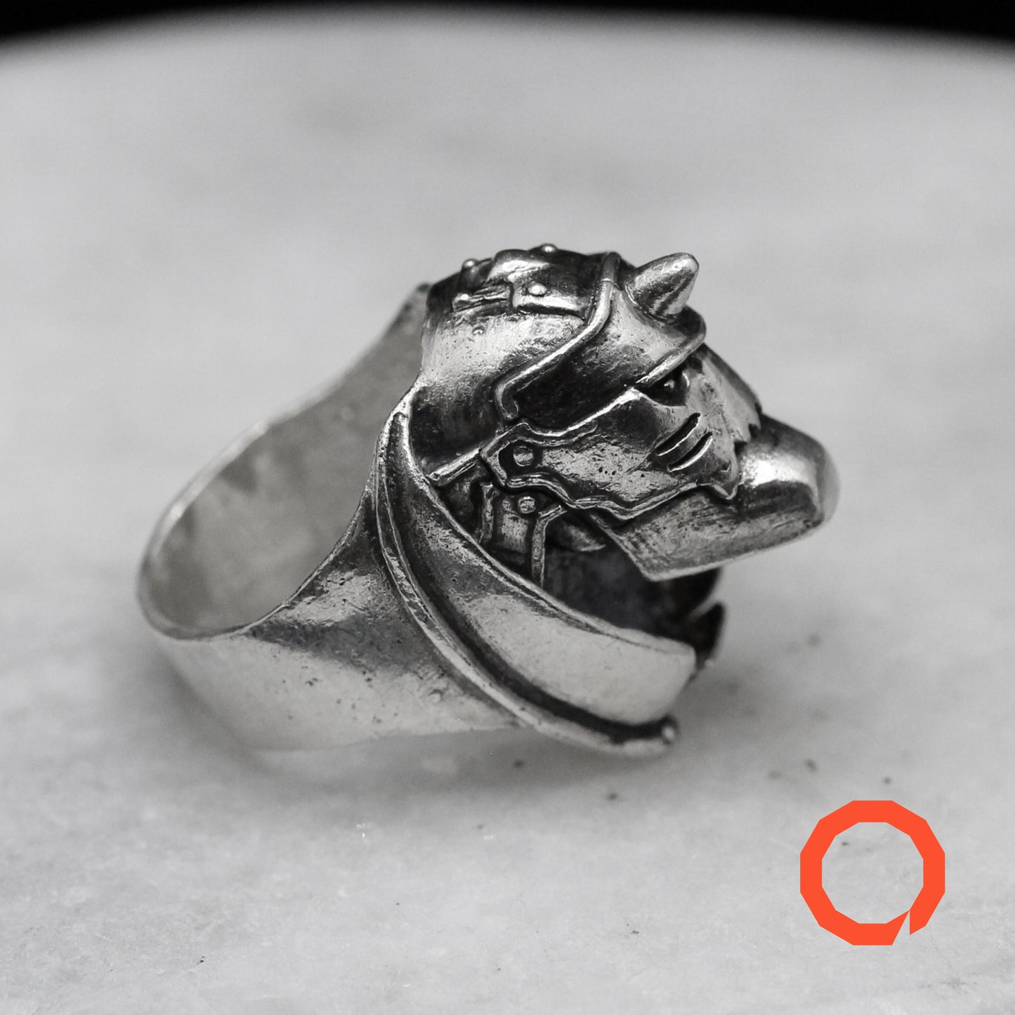 ALPHONSE ELRIC ARMOR Handmade Silver Ring