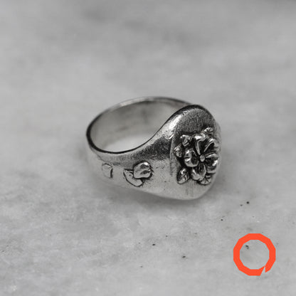 SAKURA BLOSSOM Handmade Silver Ring