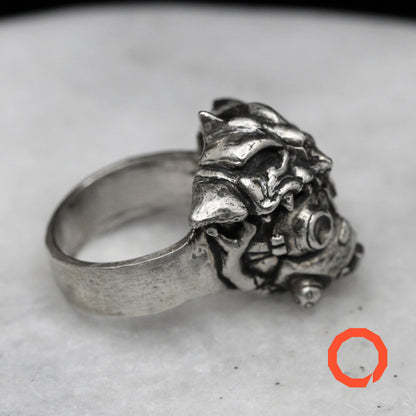 BLOODHOUND from APEX LEGENDS Handmade Silver Ring