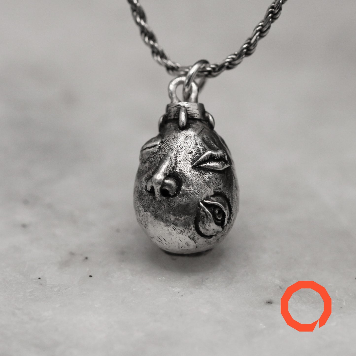 BERSERK'S BEHELIT Handmade Silver Pendant