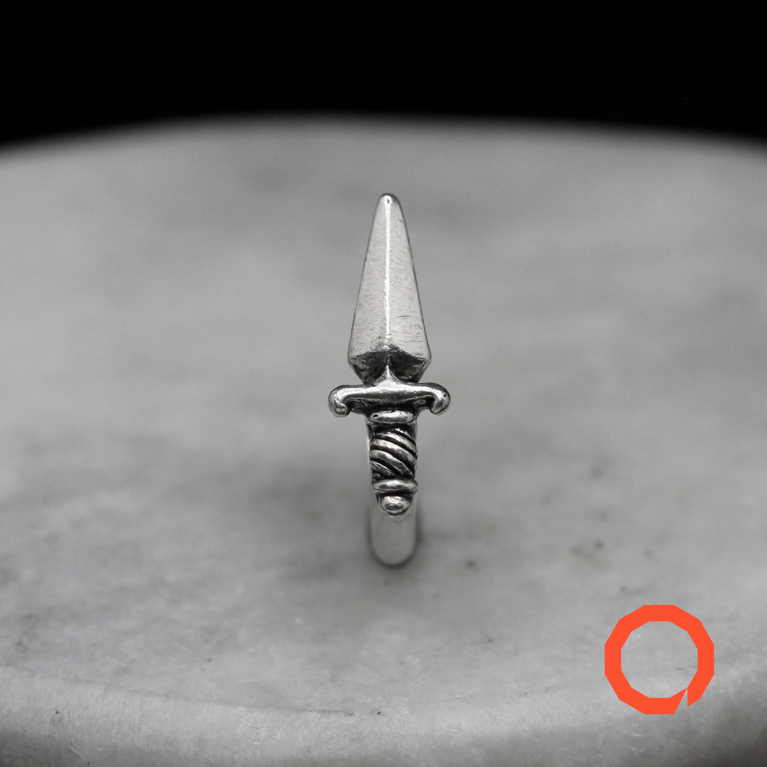 Dagger Knife Ring – Elegance Symbol Handmade in Sterling Silver 925